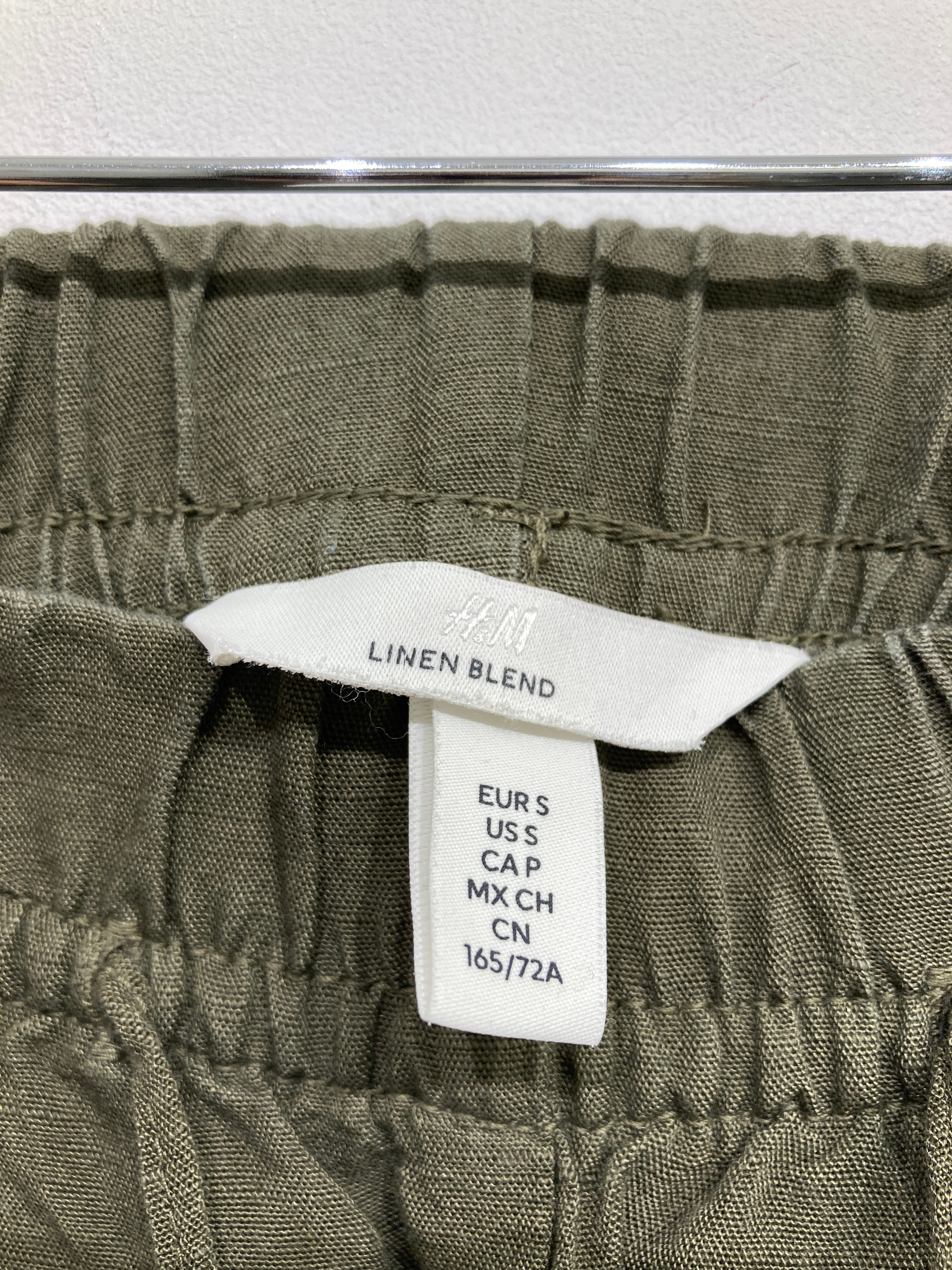 H&M Linen Blend Bukser