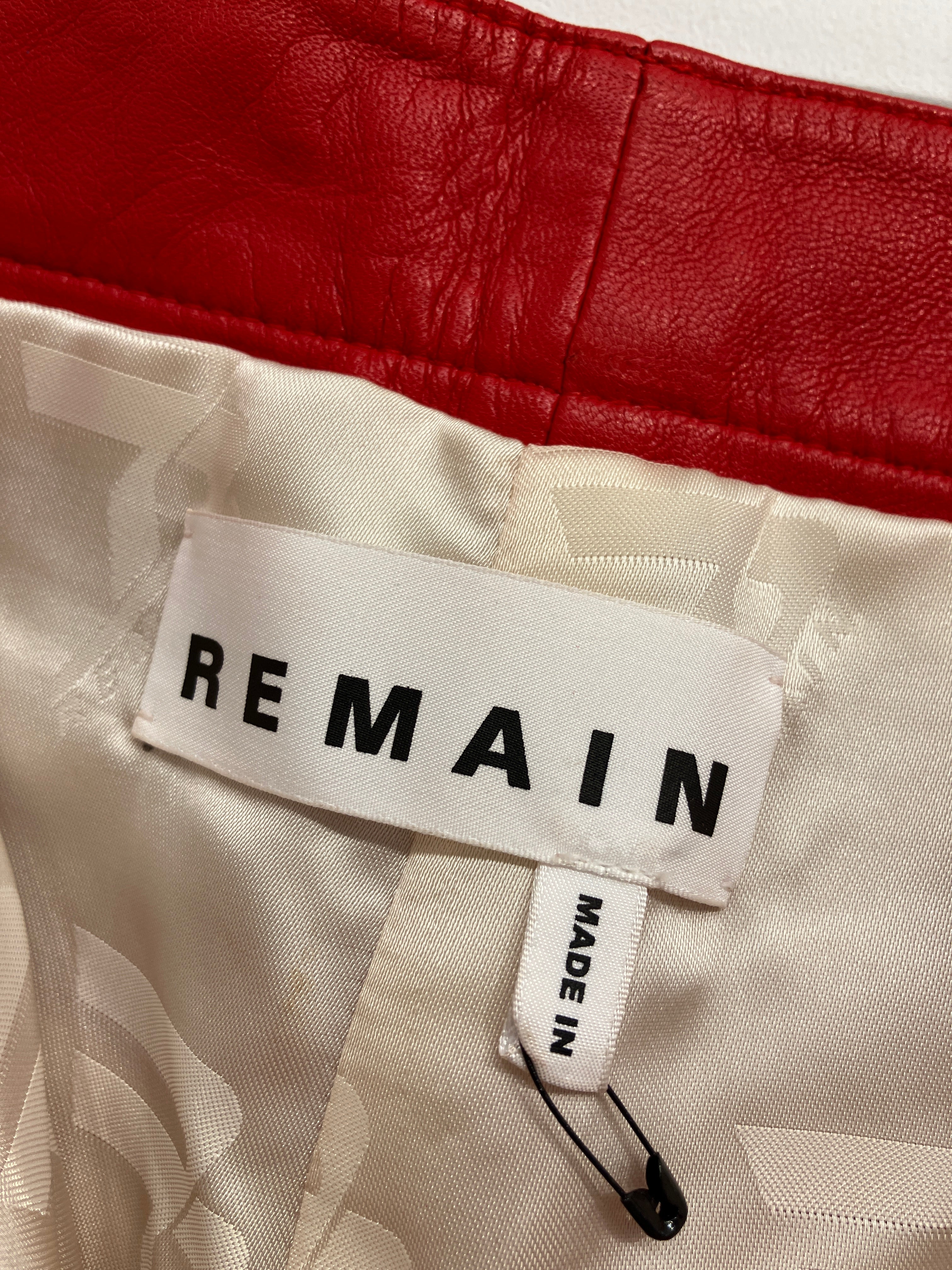REMAIN Læder Bukser