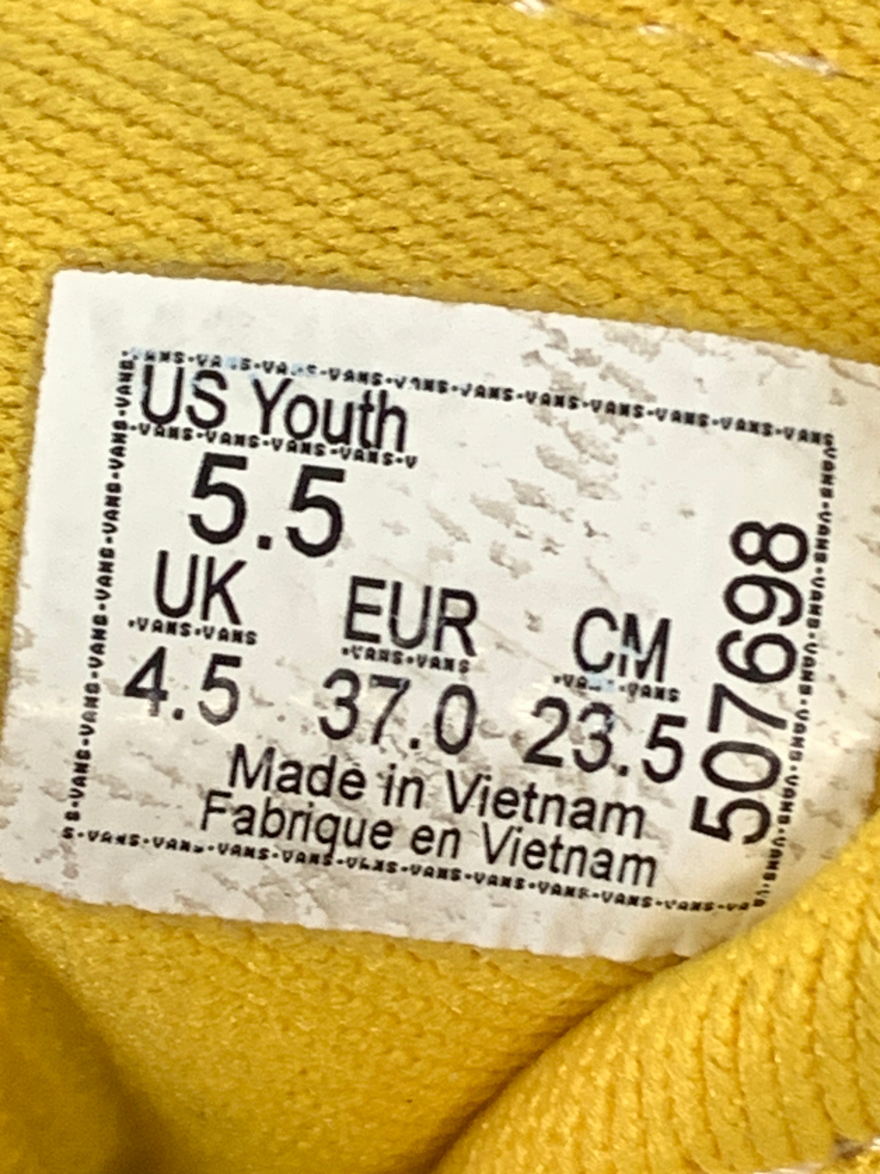 Vans Gummisko