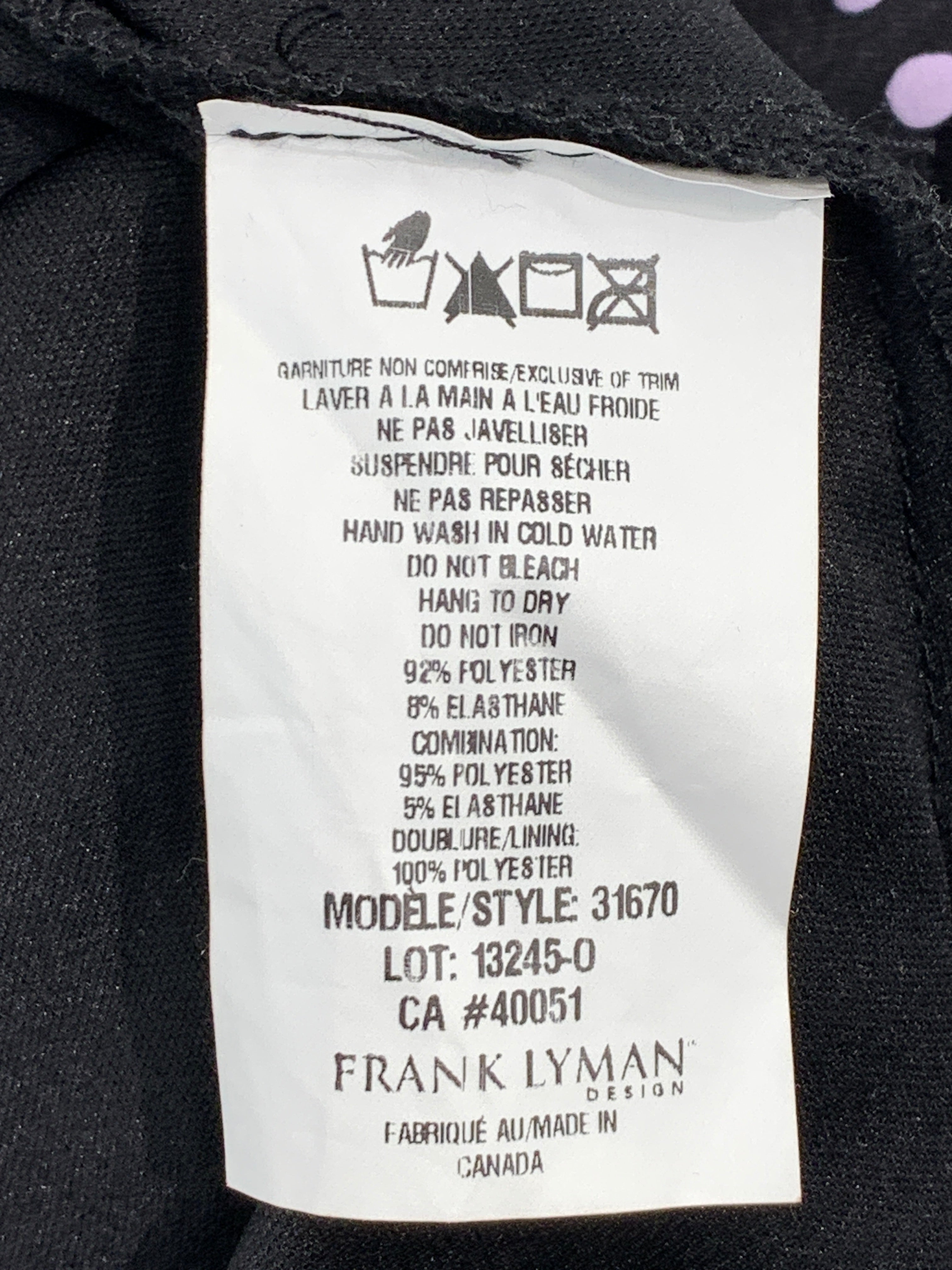 Frank Lyman Kjole