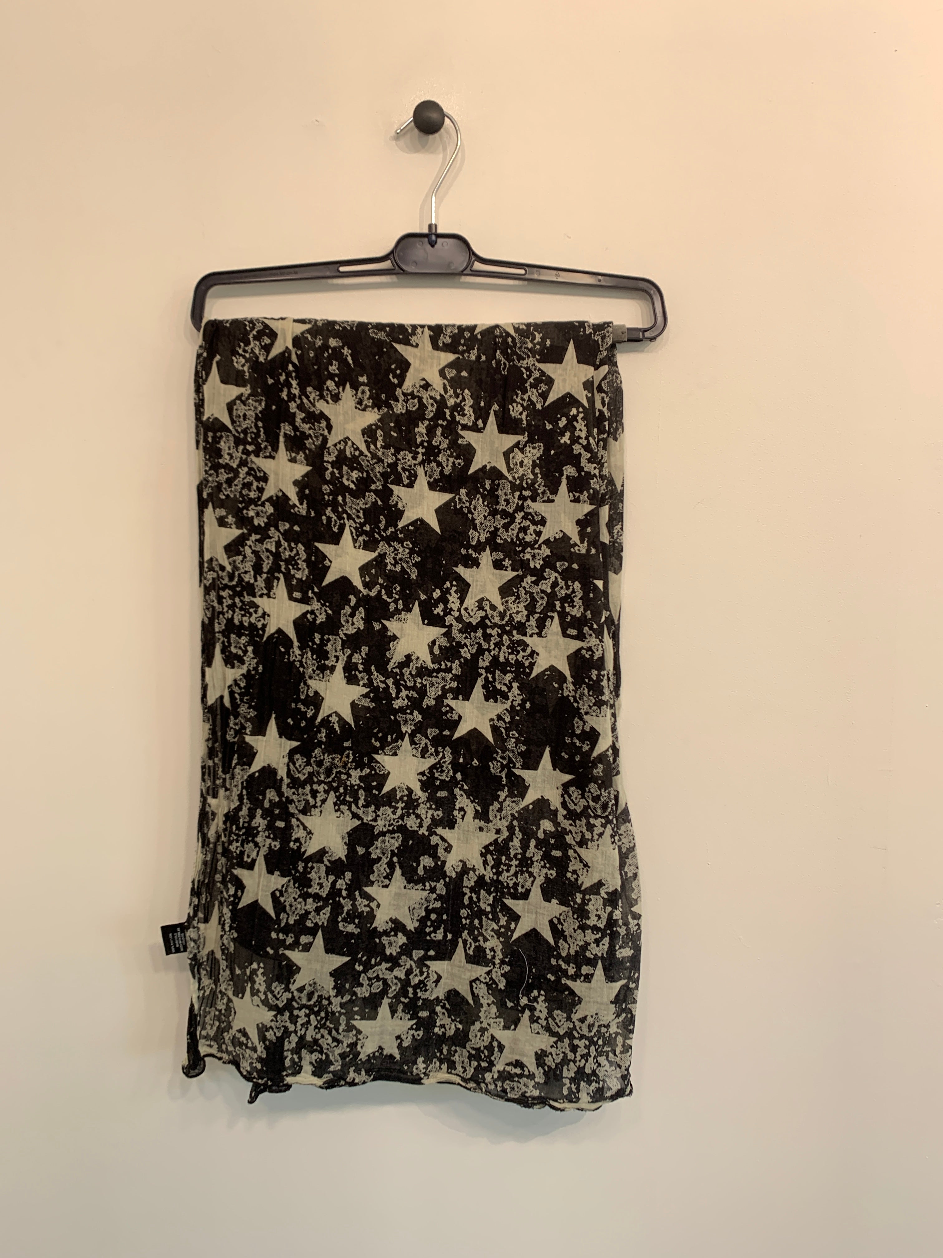 Black Colour Tørklæde