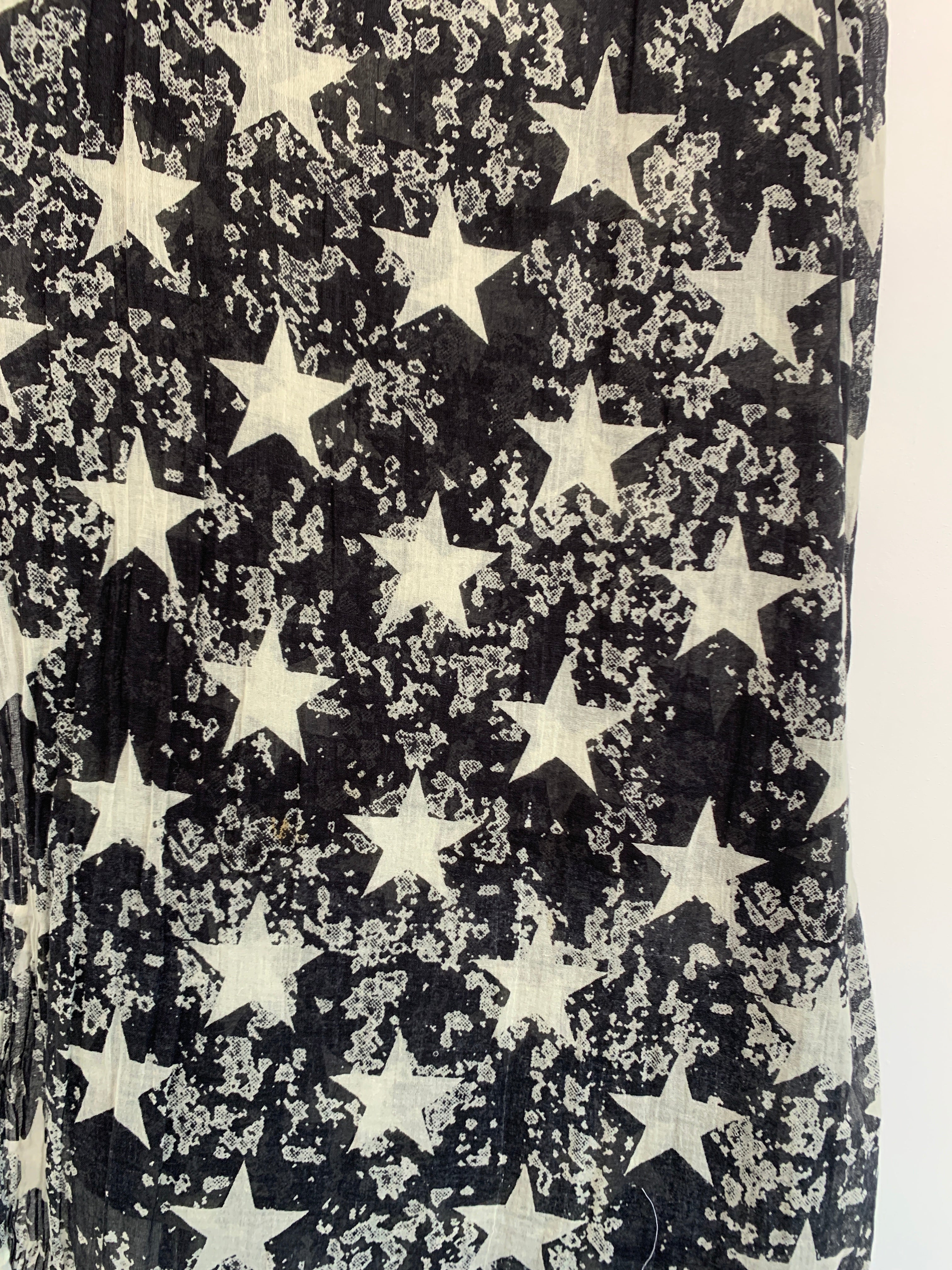 Black Colour Tørklæde