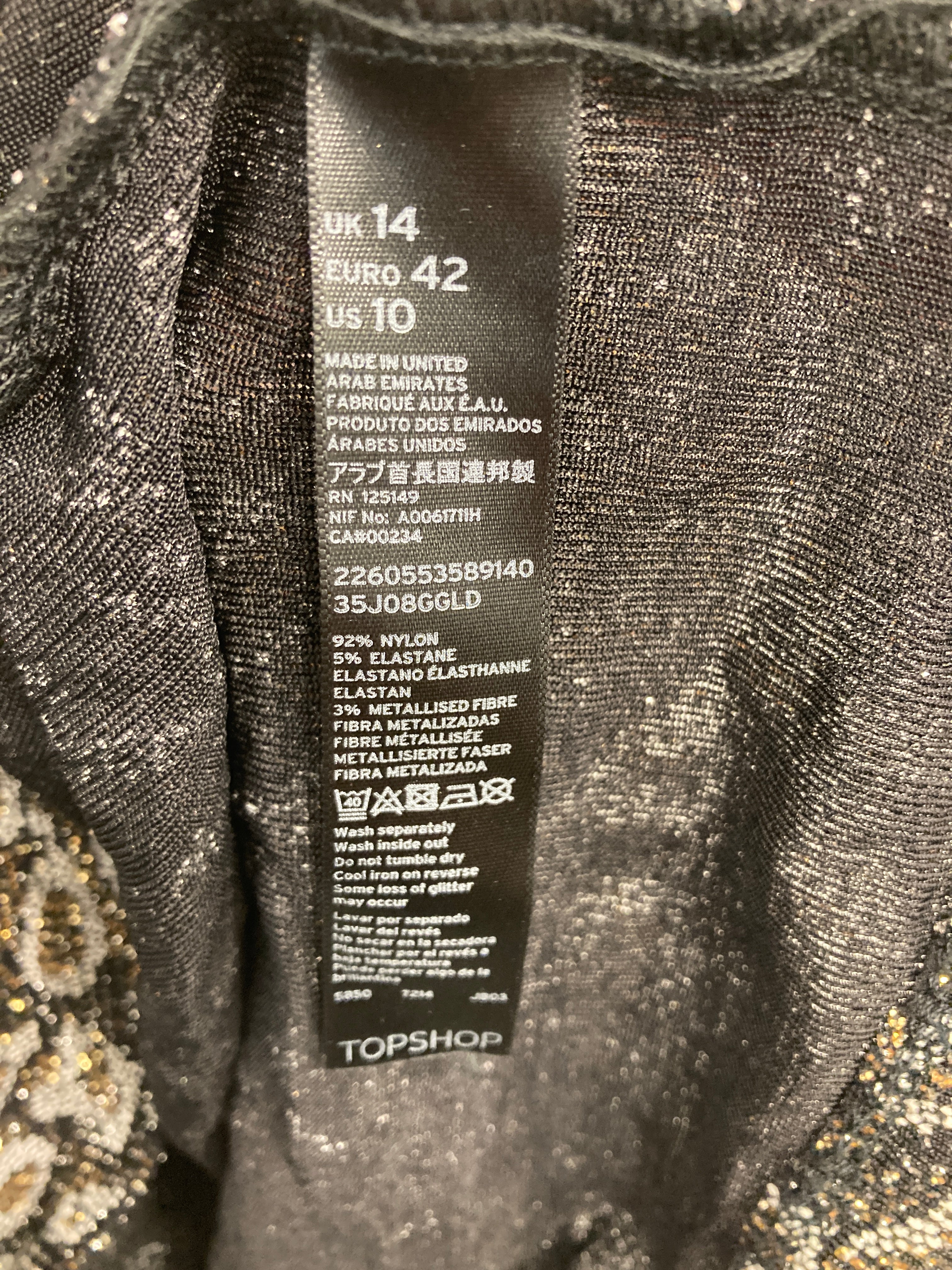 Topshop Kjole