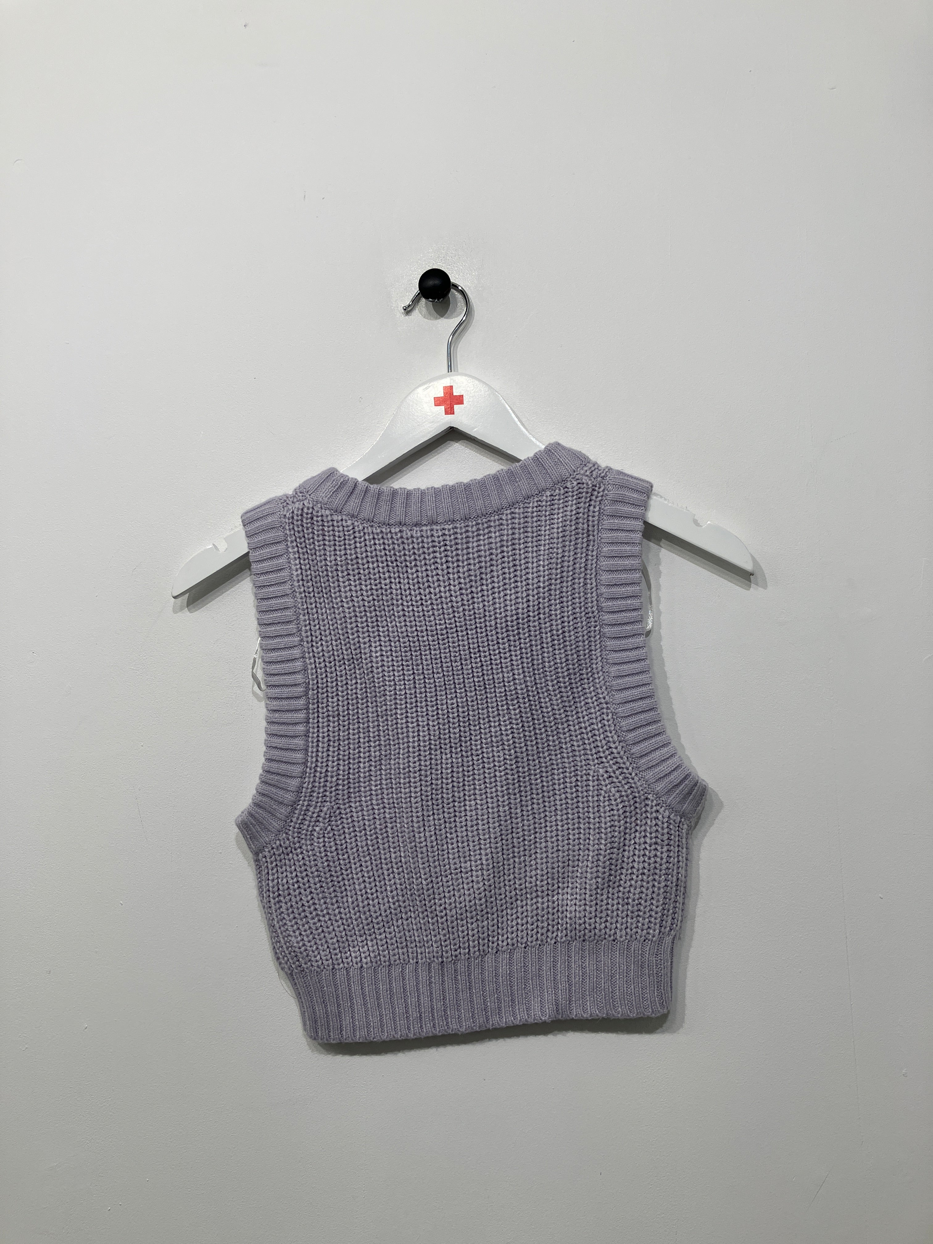 Divided Strik Bluse