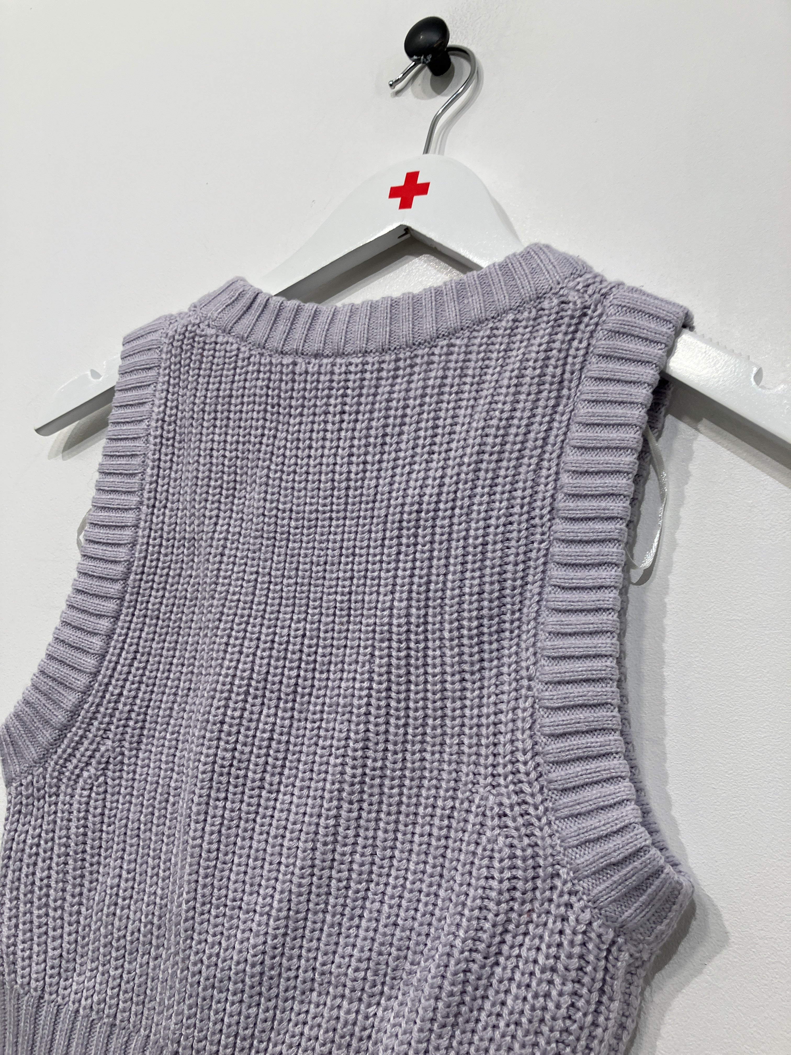 Divided Strik Bluse