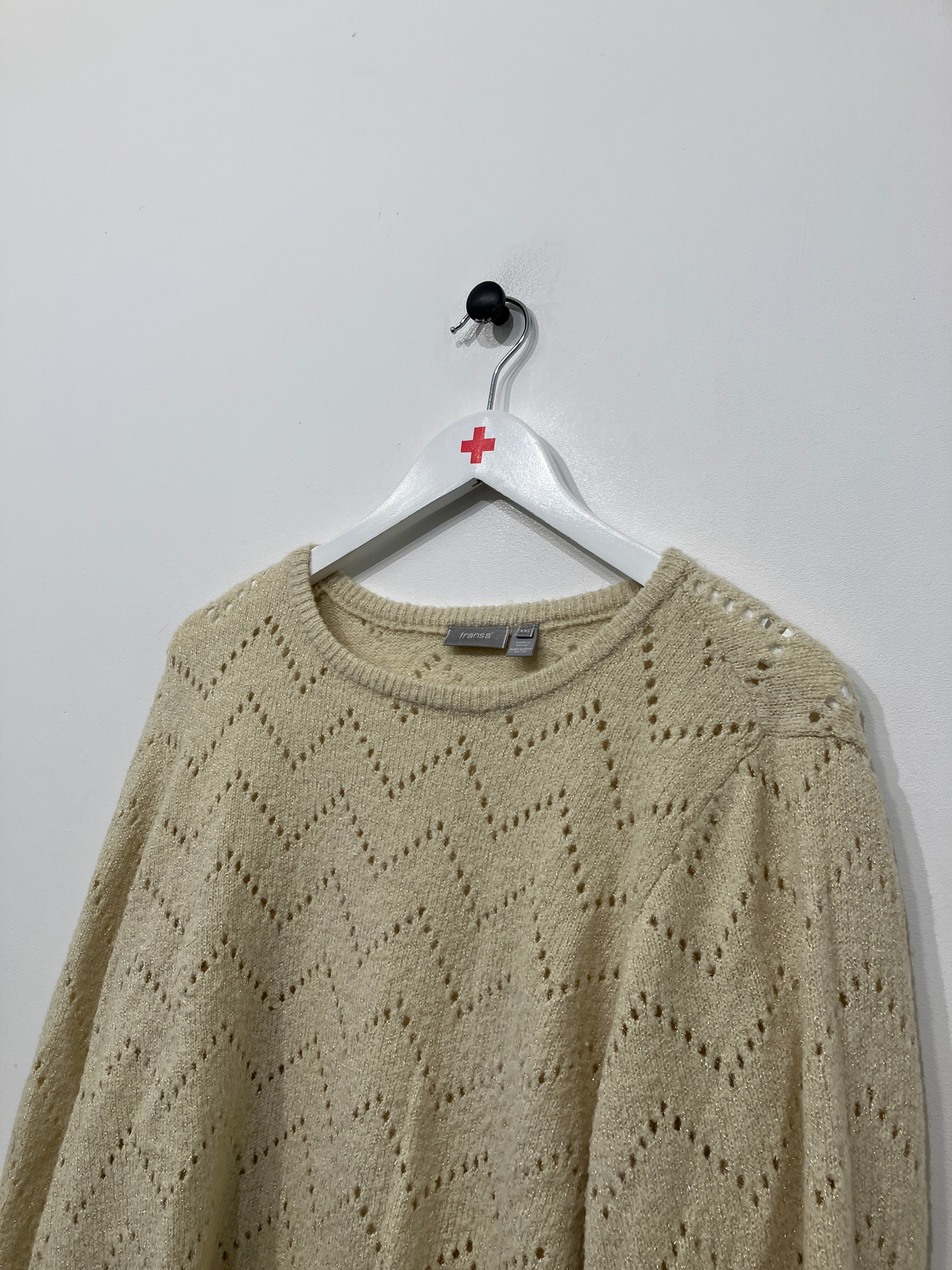 Fransa Strik Bluse