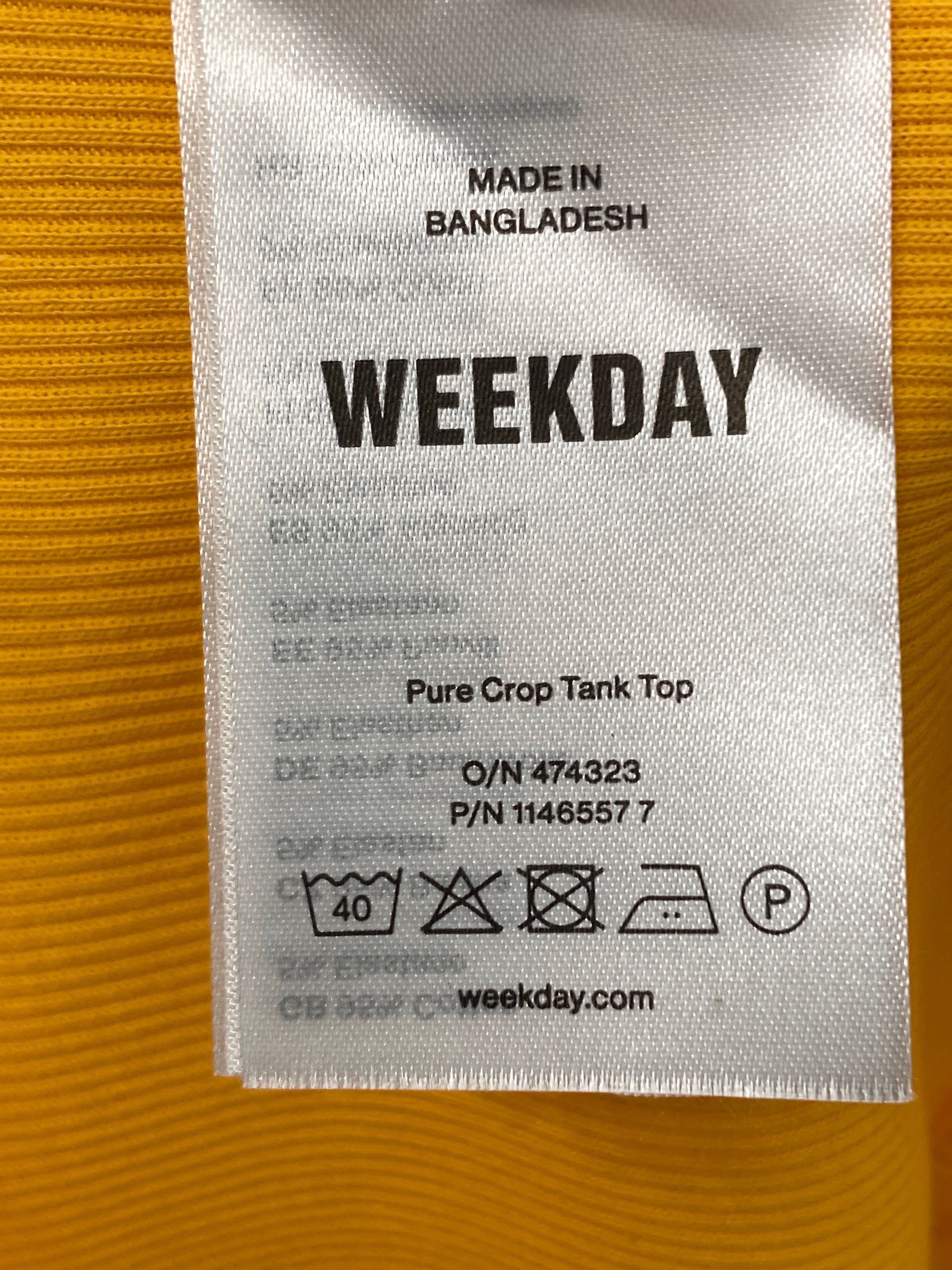 Weekday Top