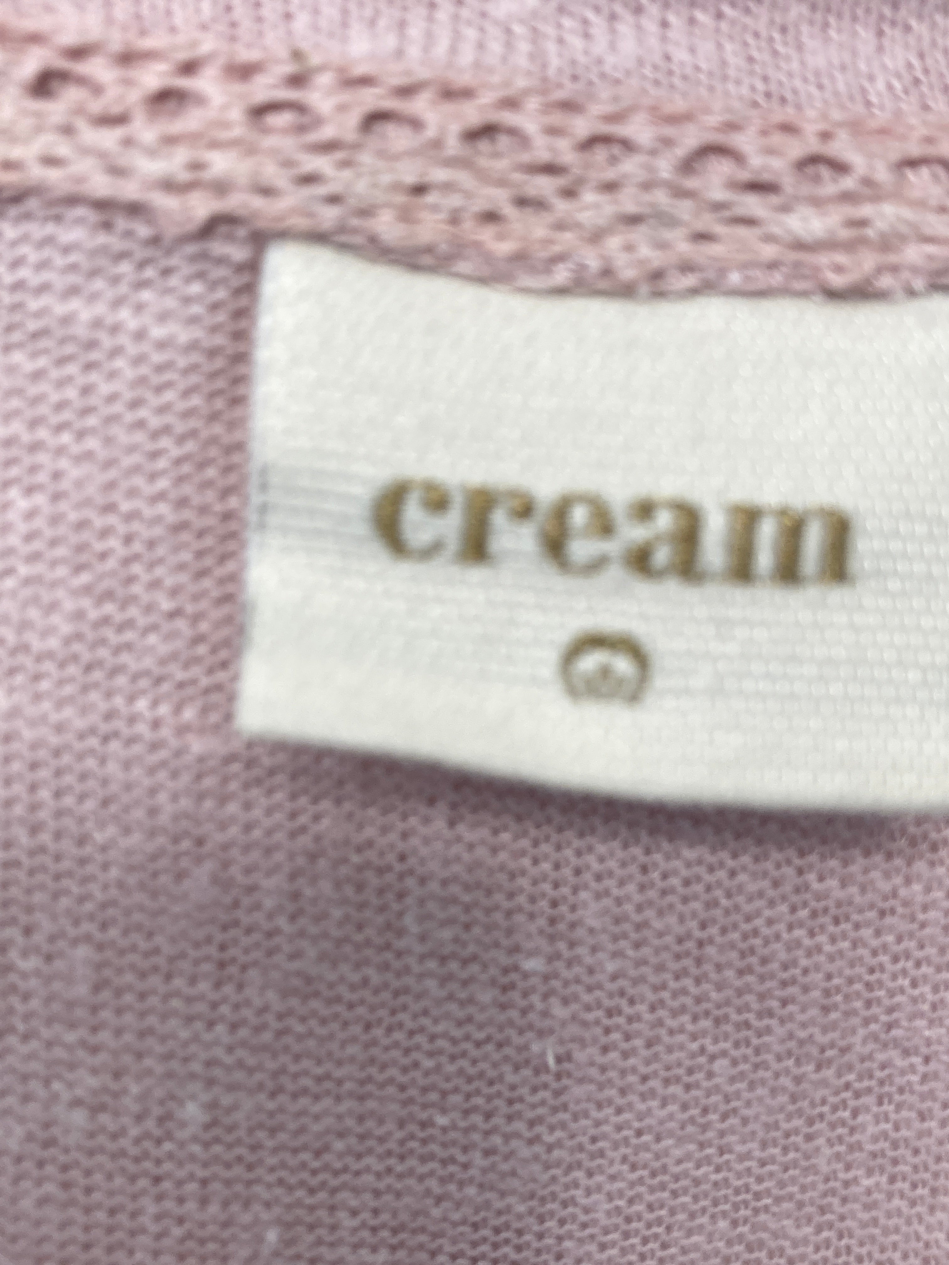 Cream Bluse
