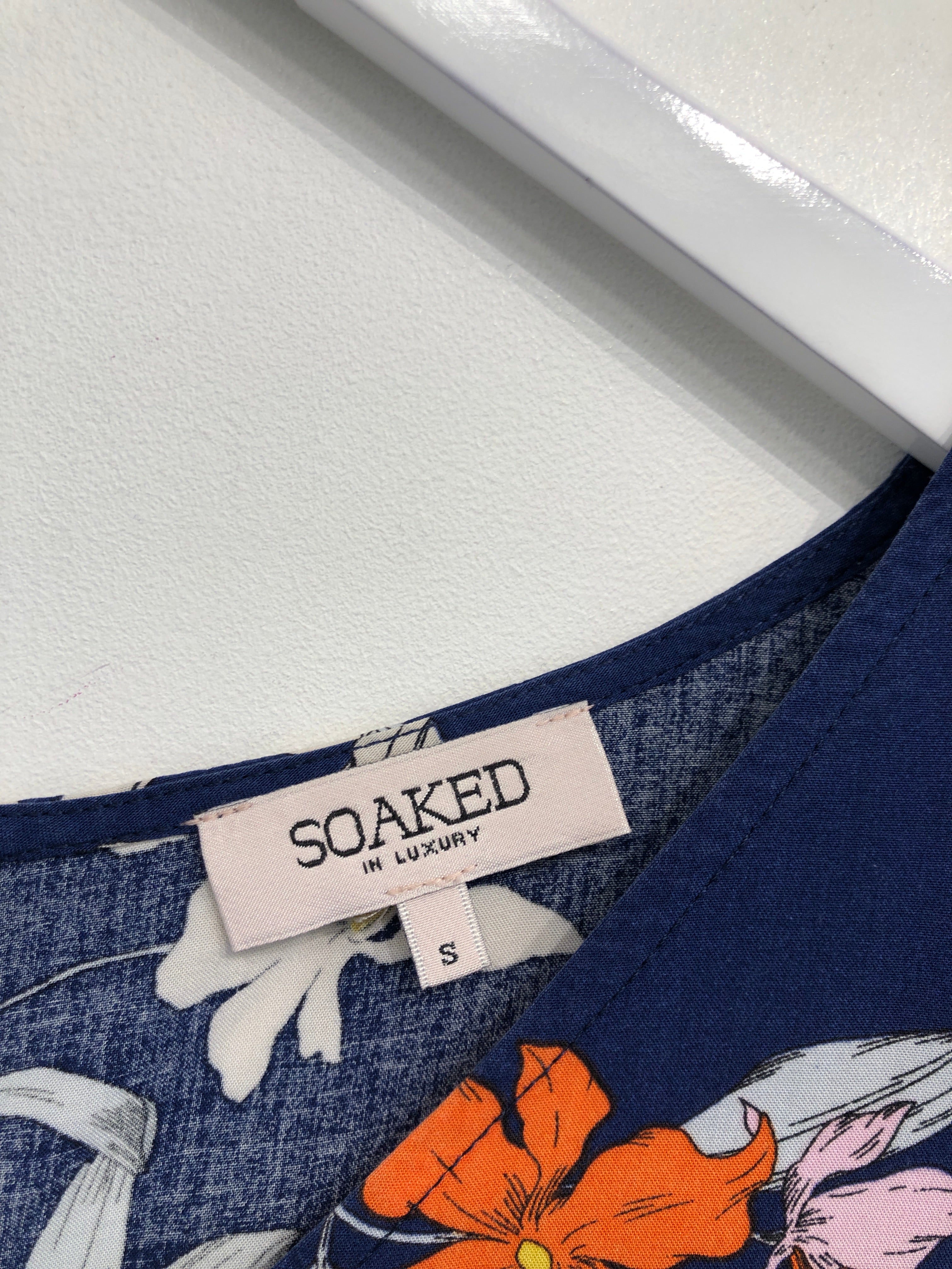 Soaked in Luxury Bluse