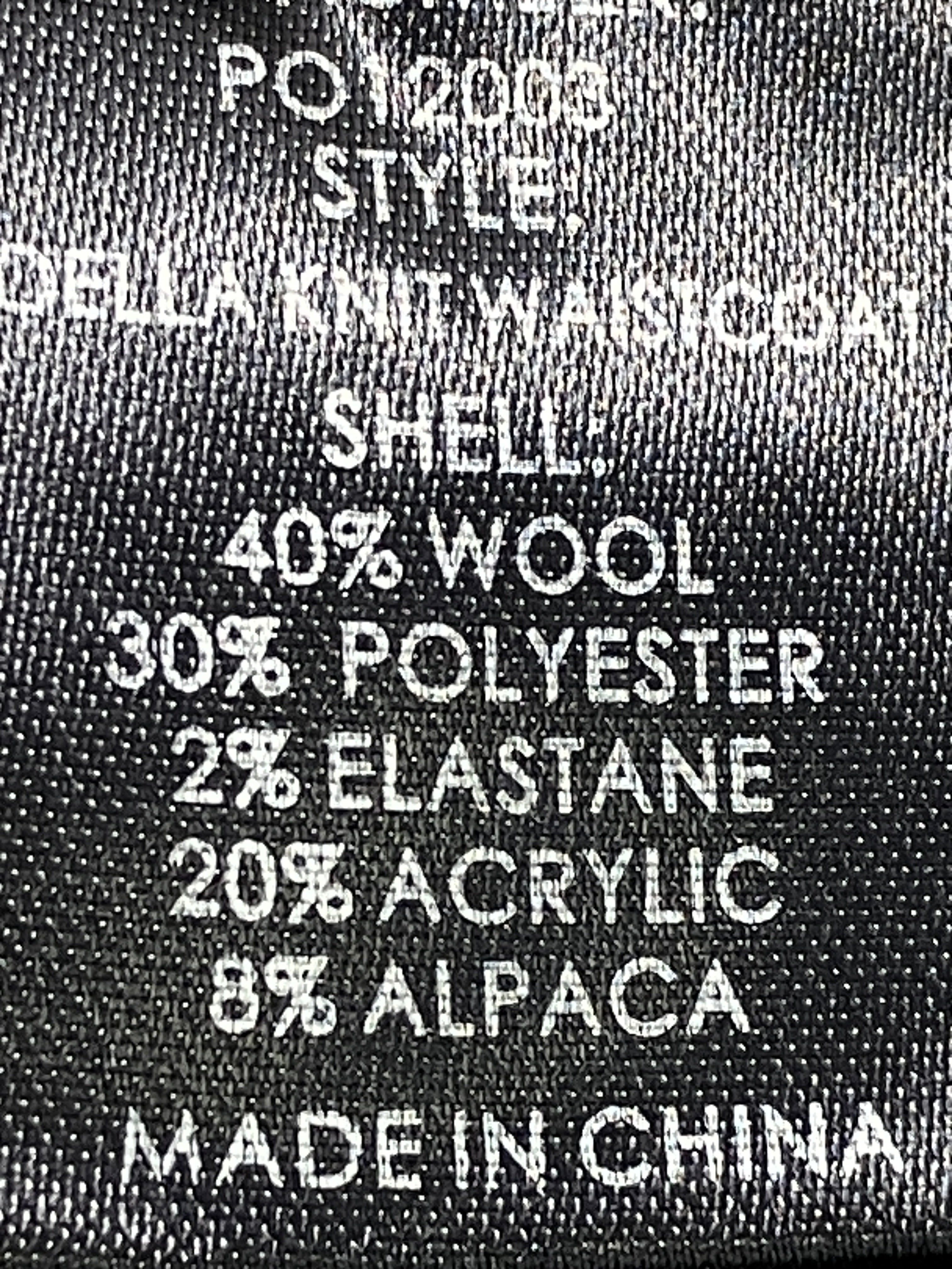 Neo Noir Vest