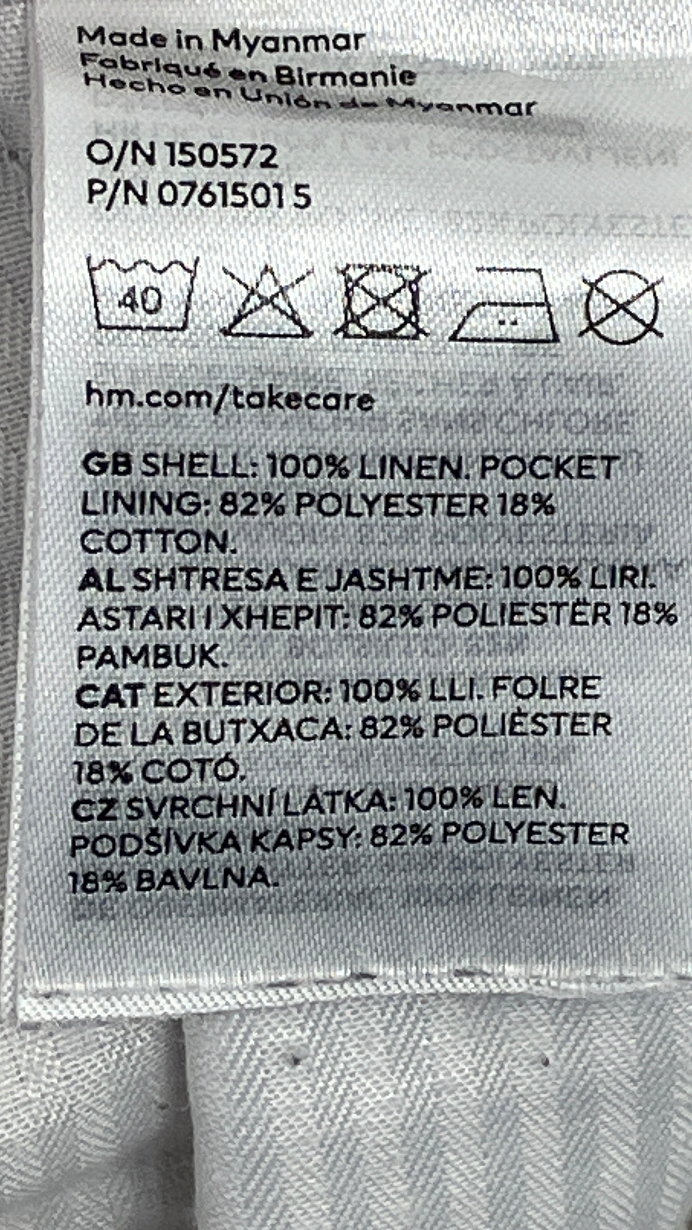 H&M Bukser