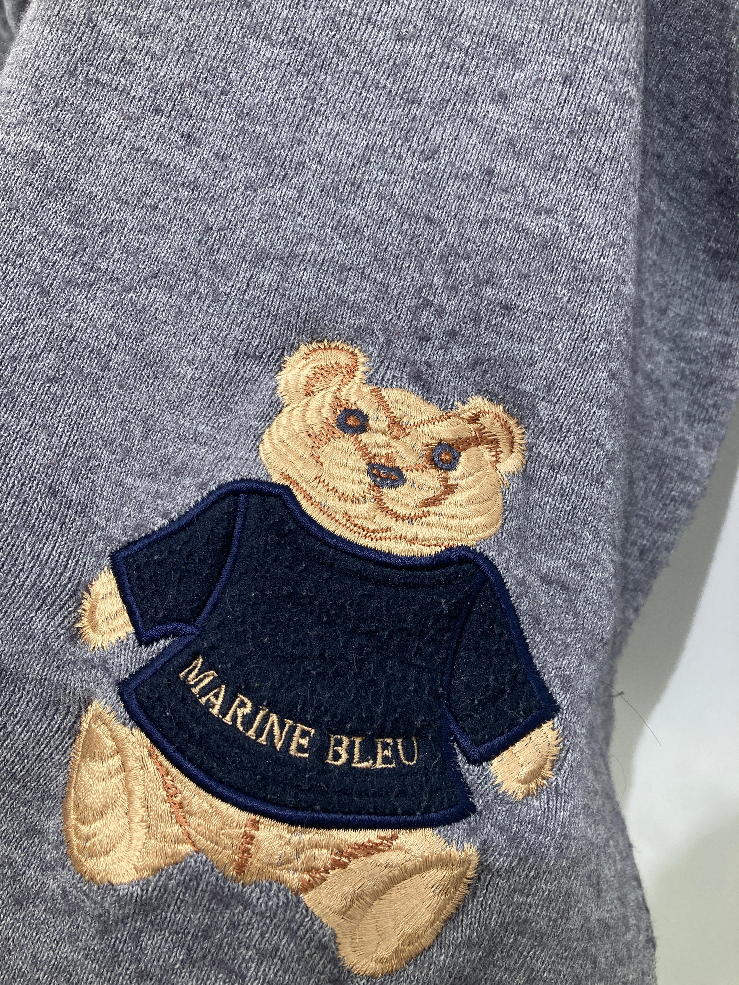 Marine Bleu Bluse