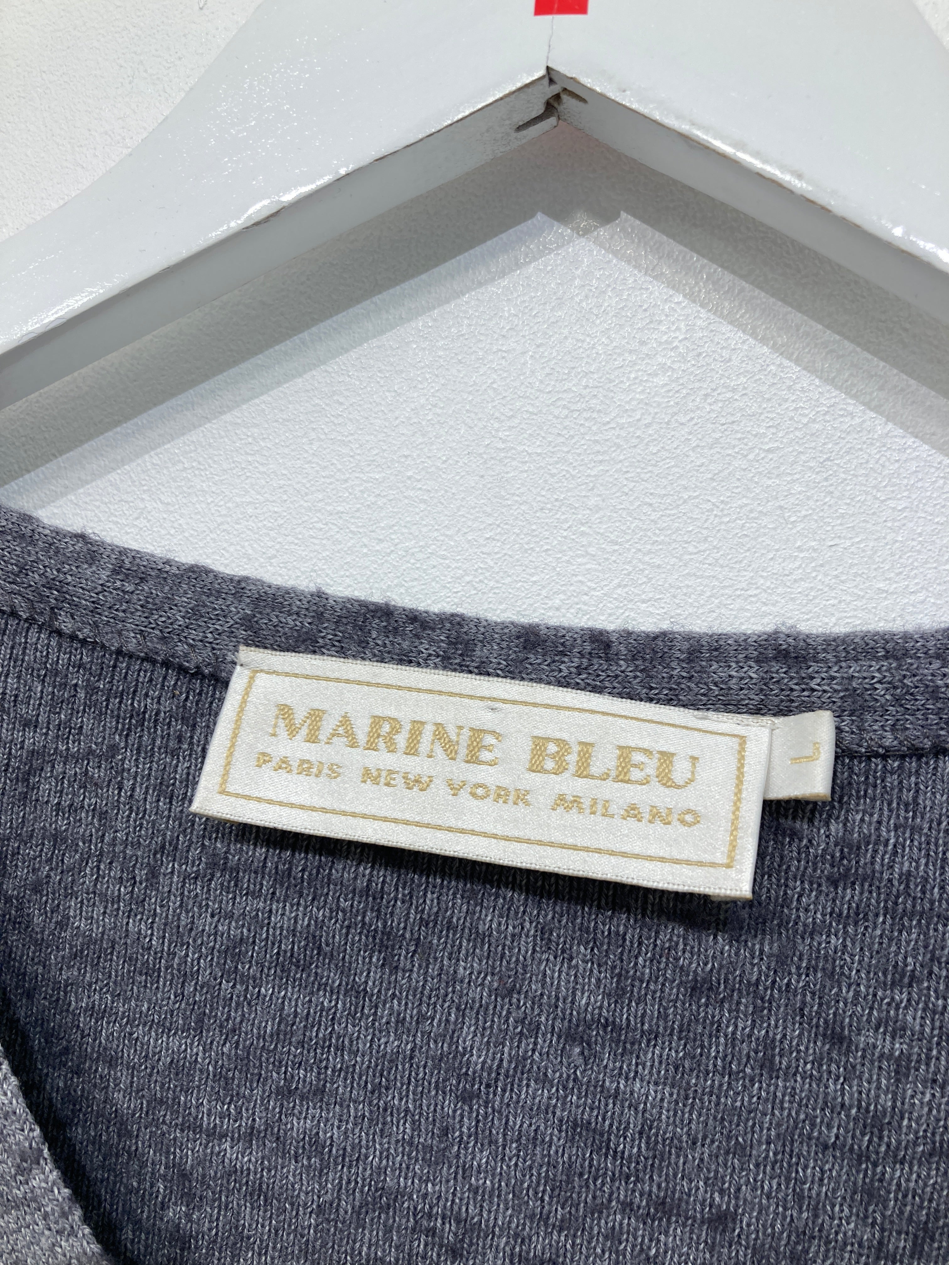 Marine Bleu Bluse