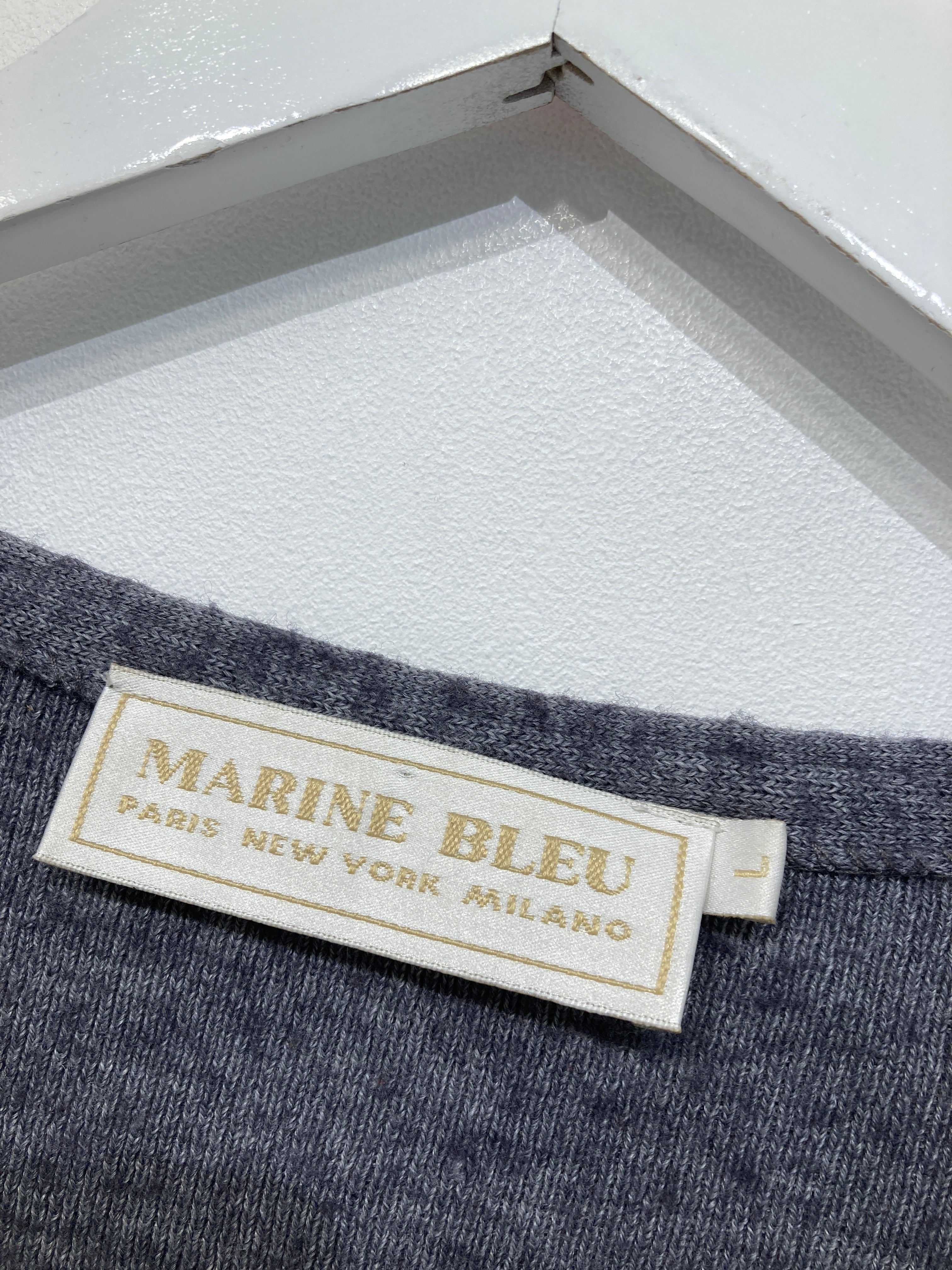 Marine Bleu Bluse
