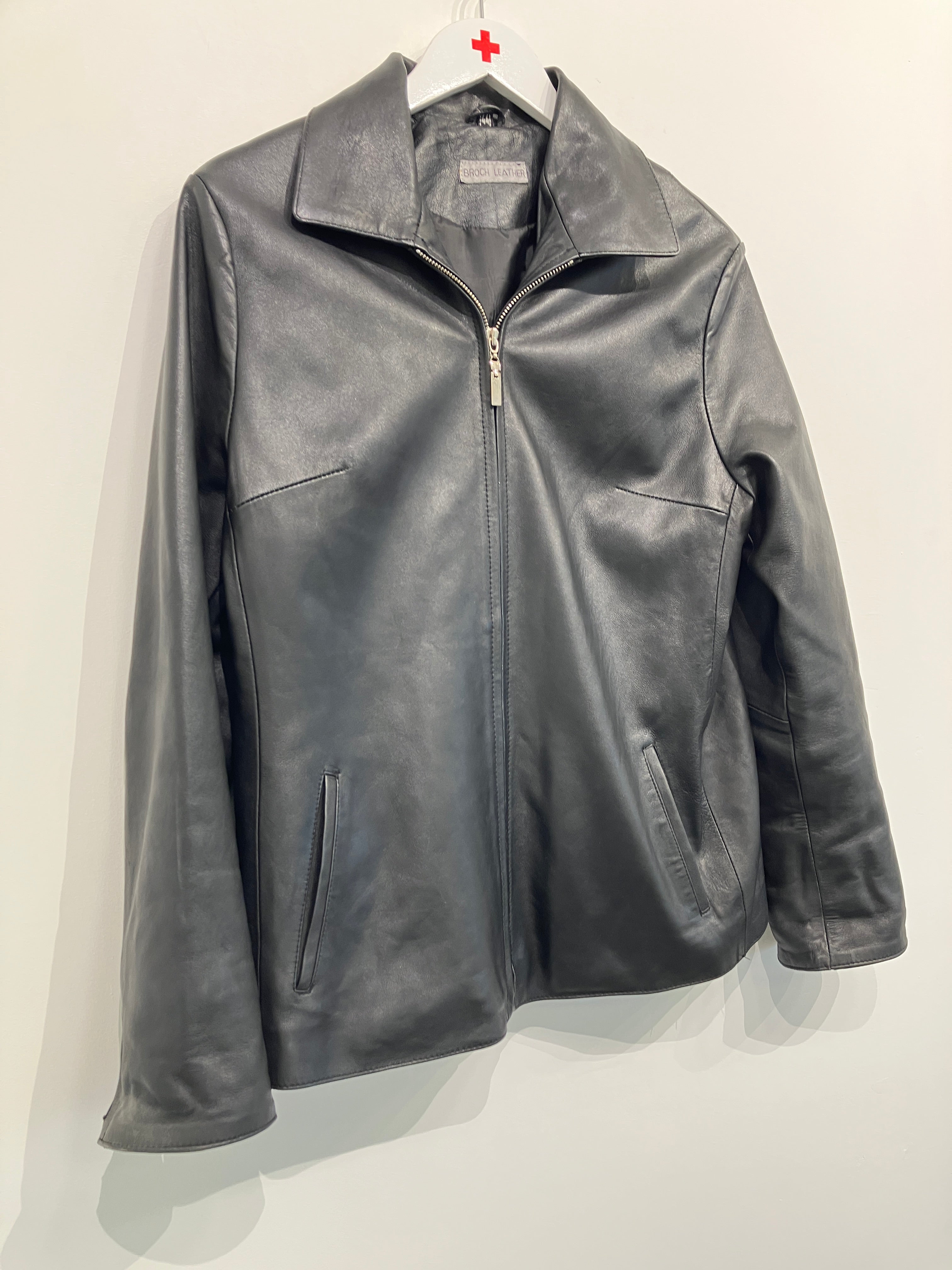 Broch Leather Jakke