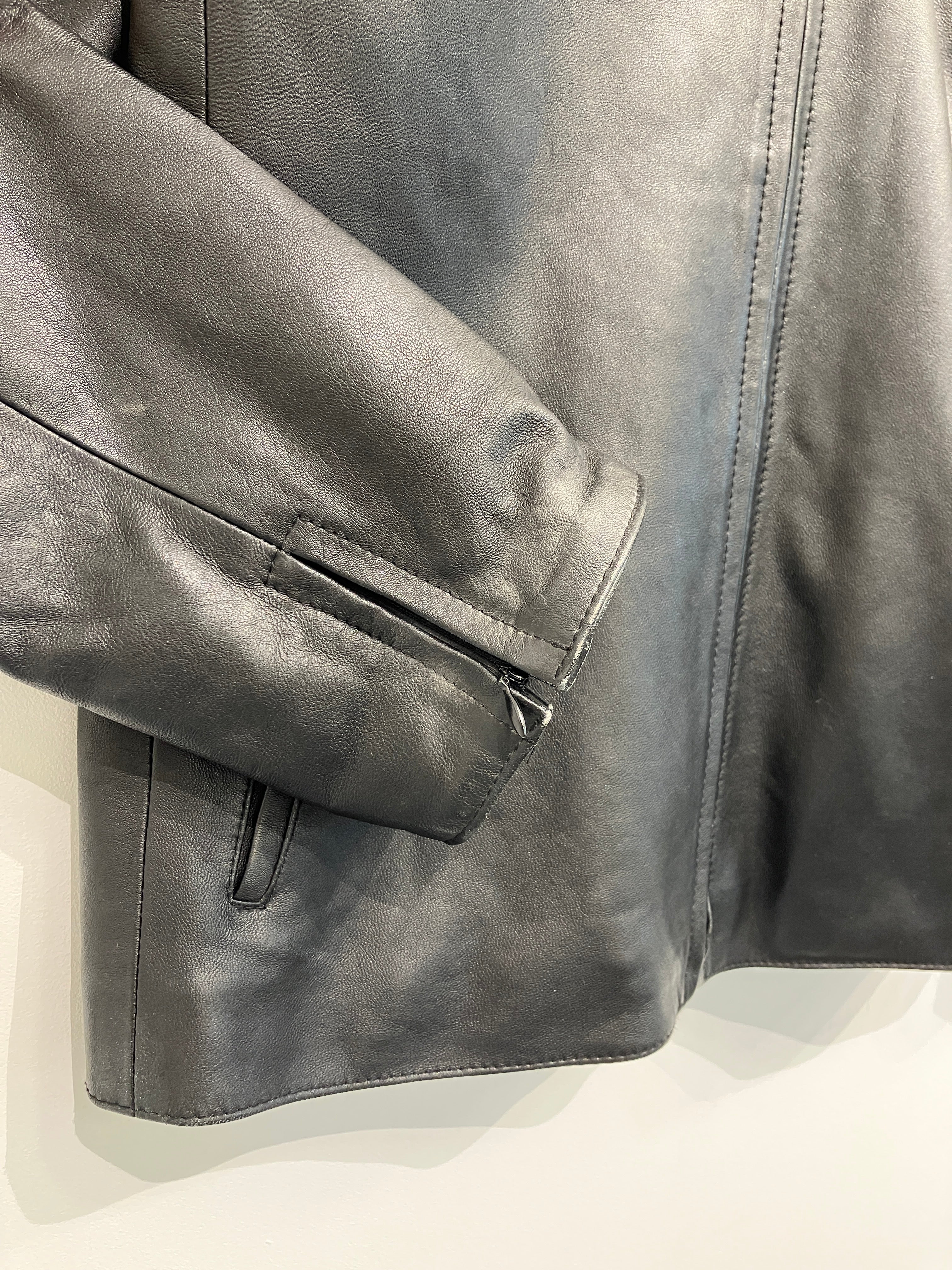 Broch Leather Jakke