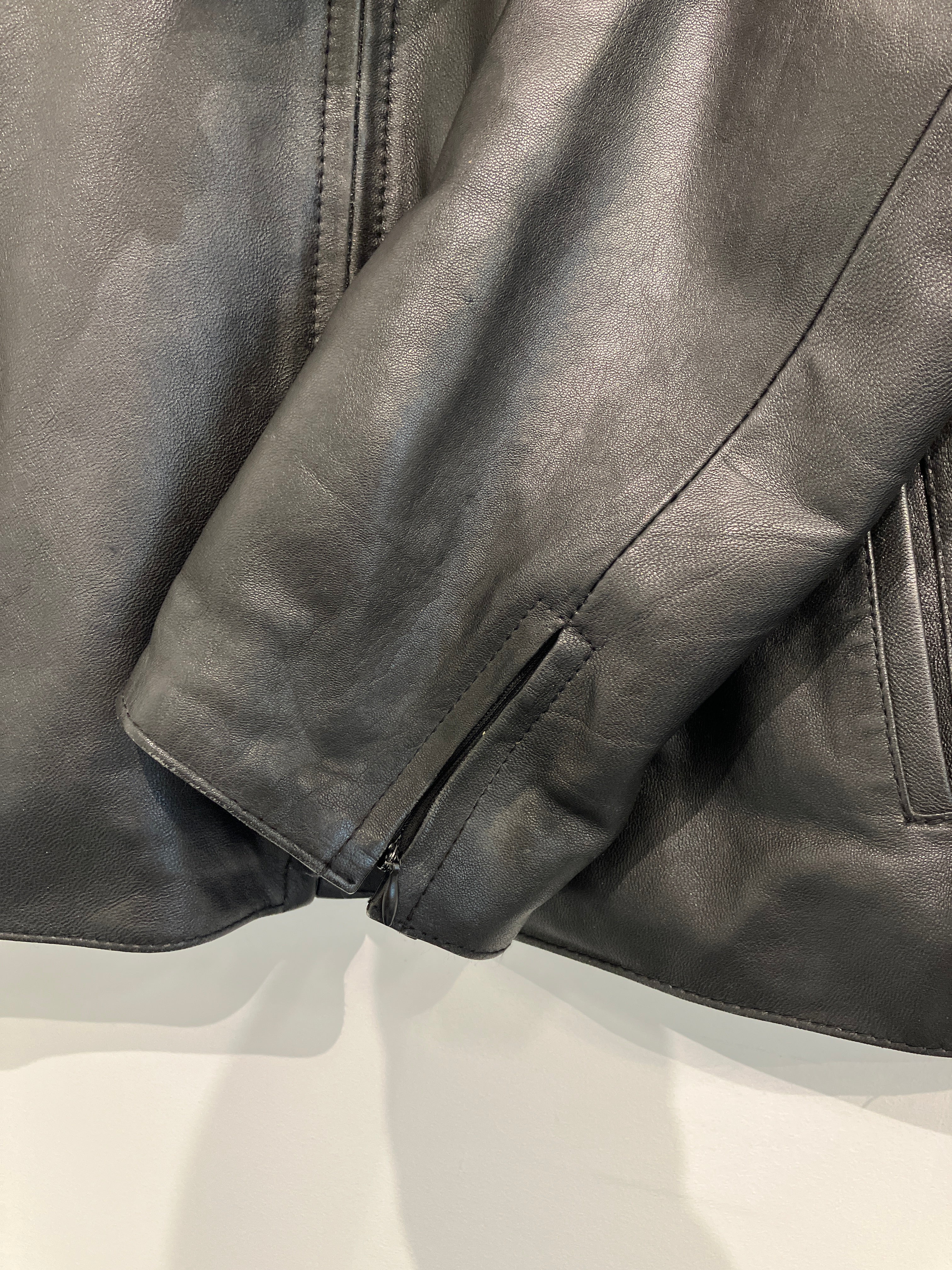 Broch Leather Jakke