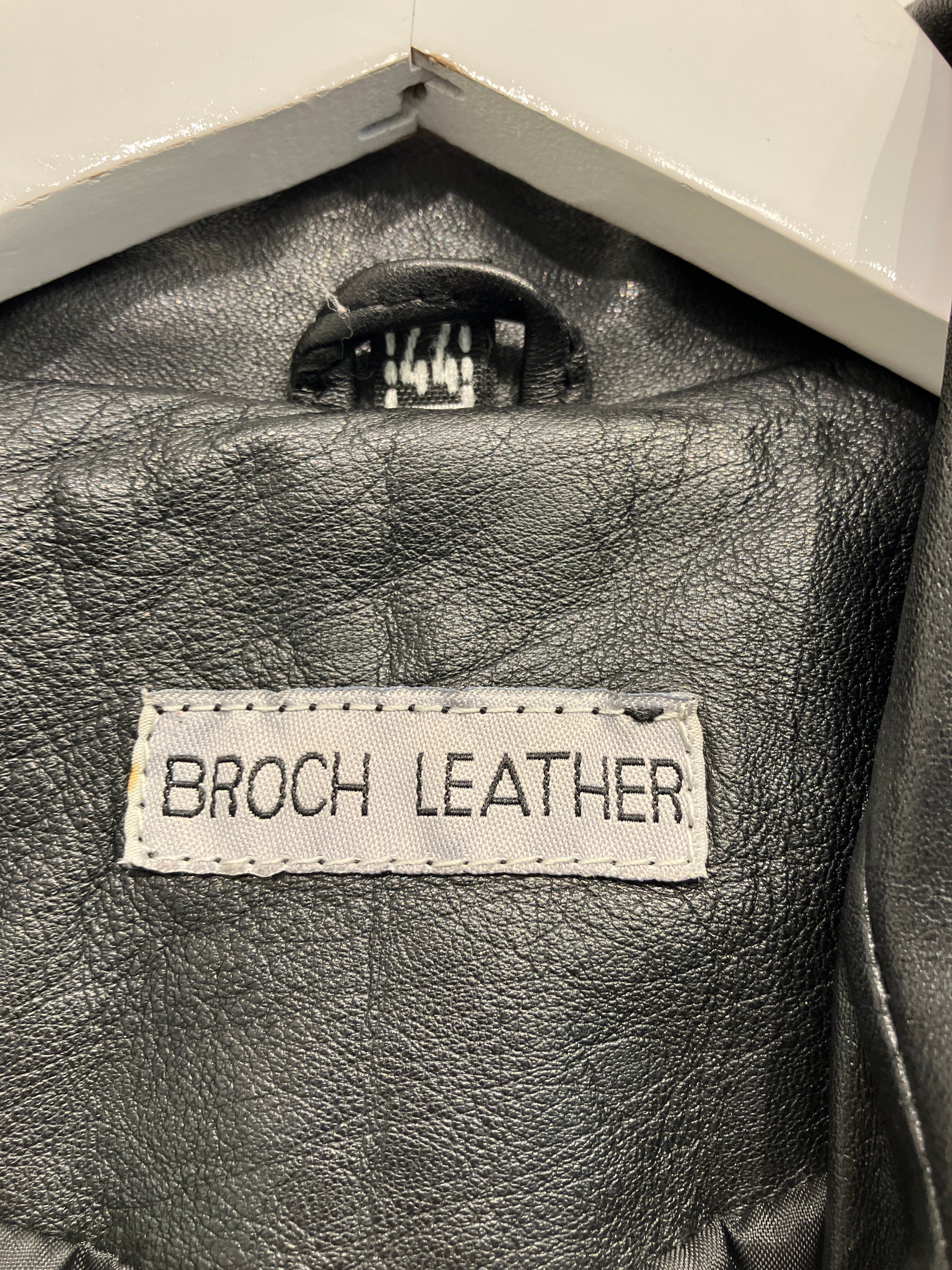 Broch Leather Jakke