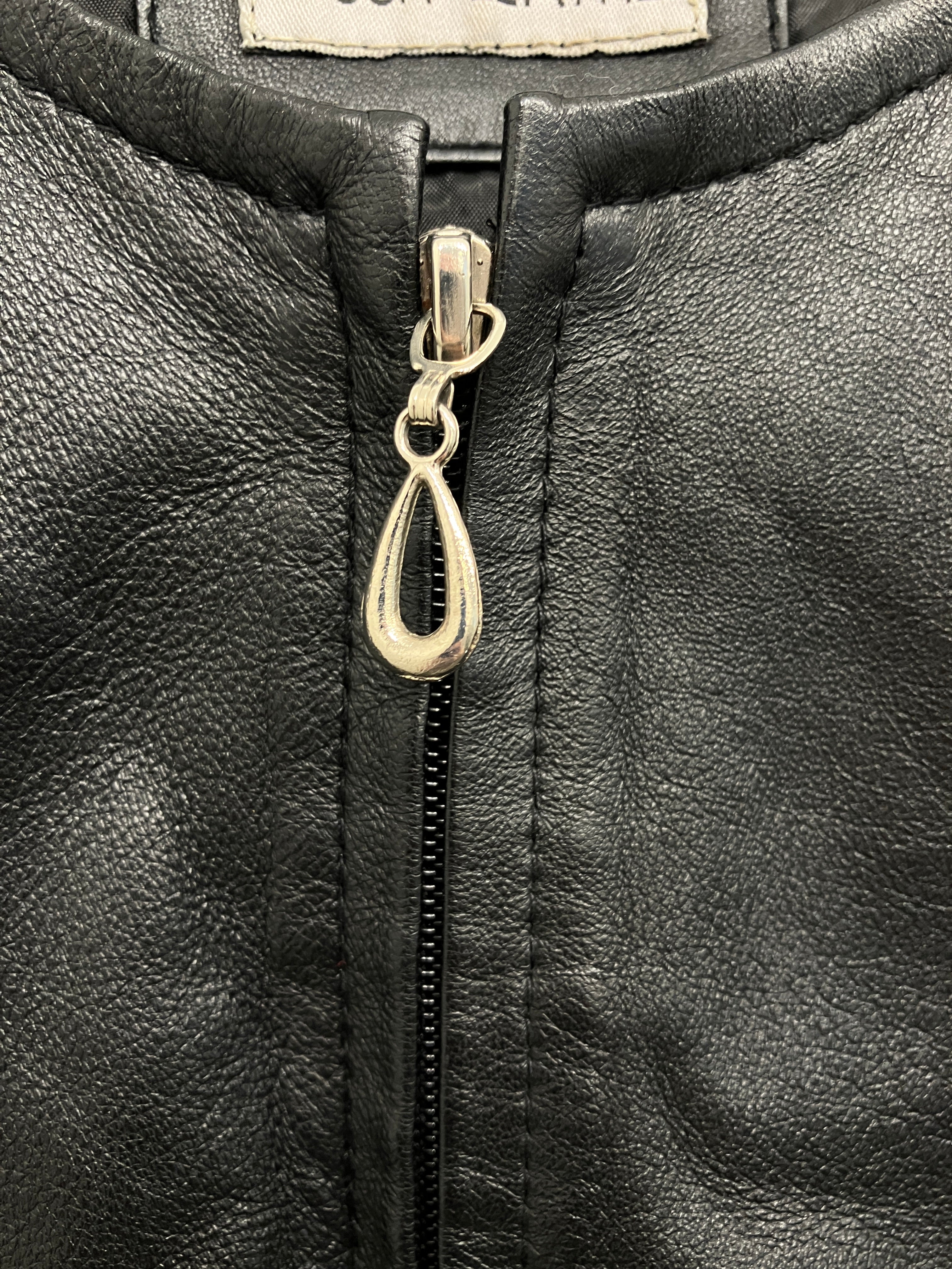 Broch Leather Jakke