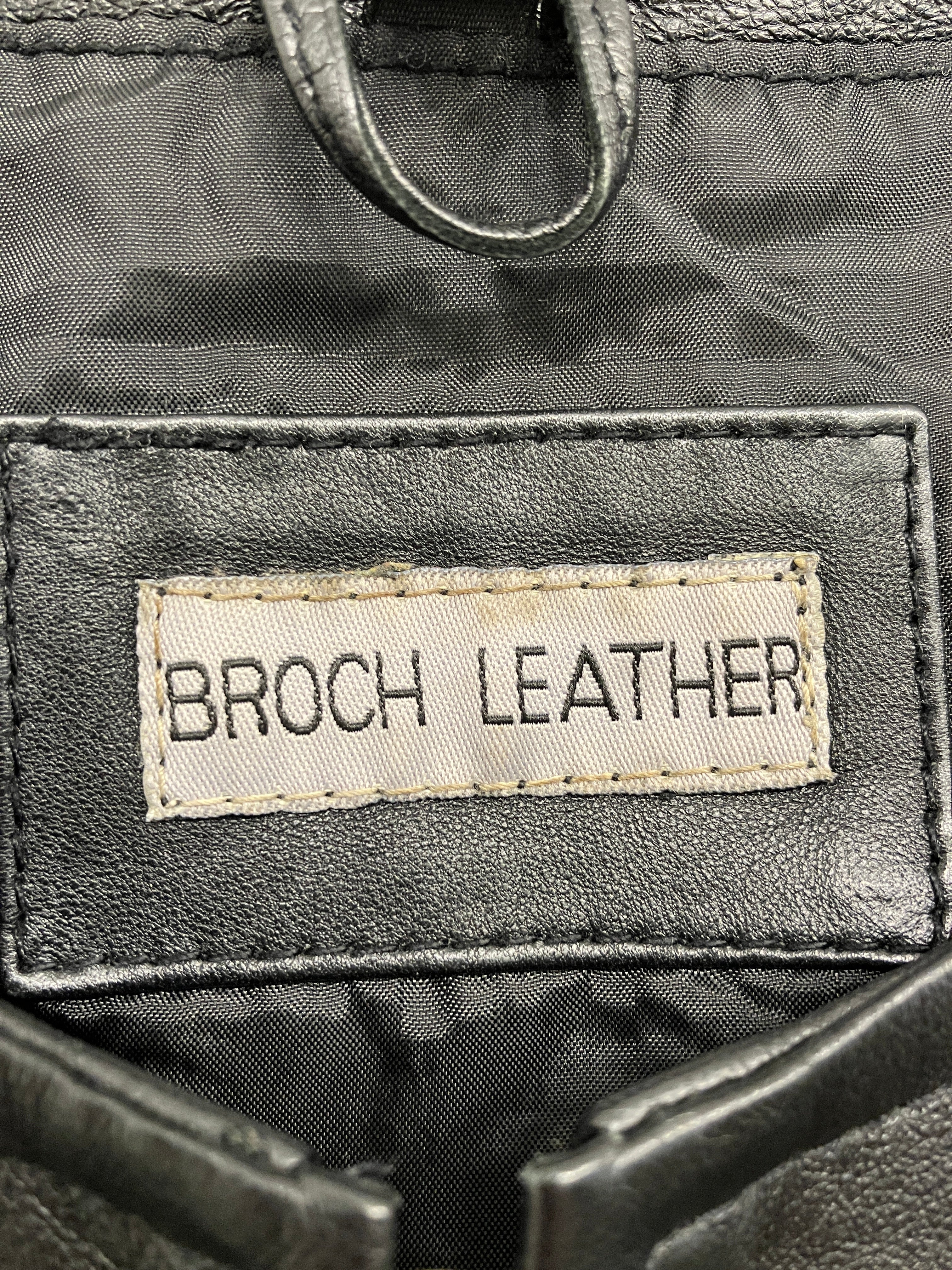 Broch Leather Jakke