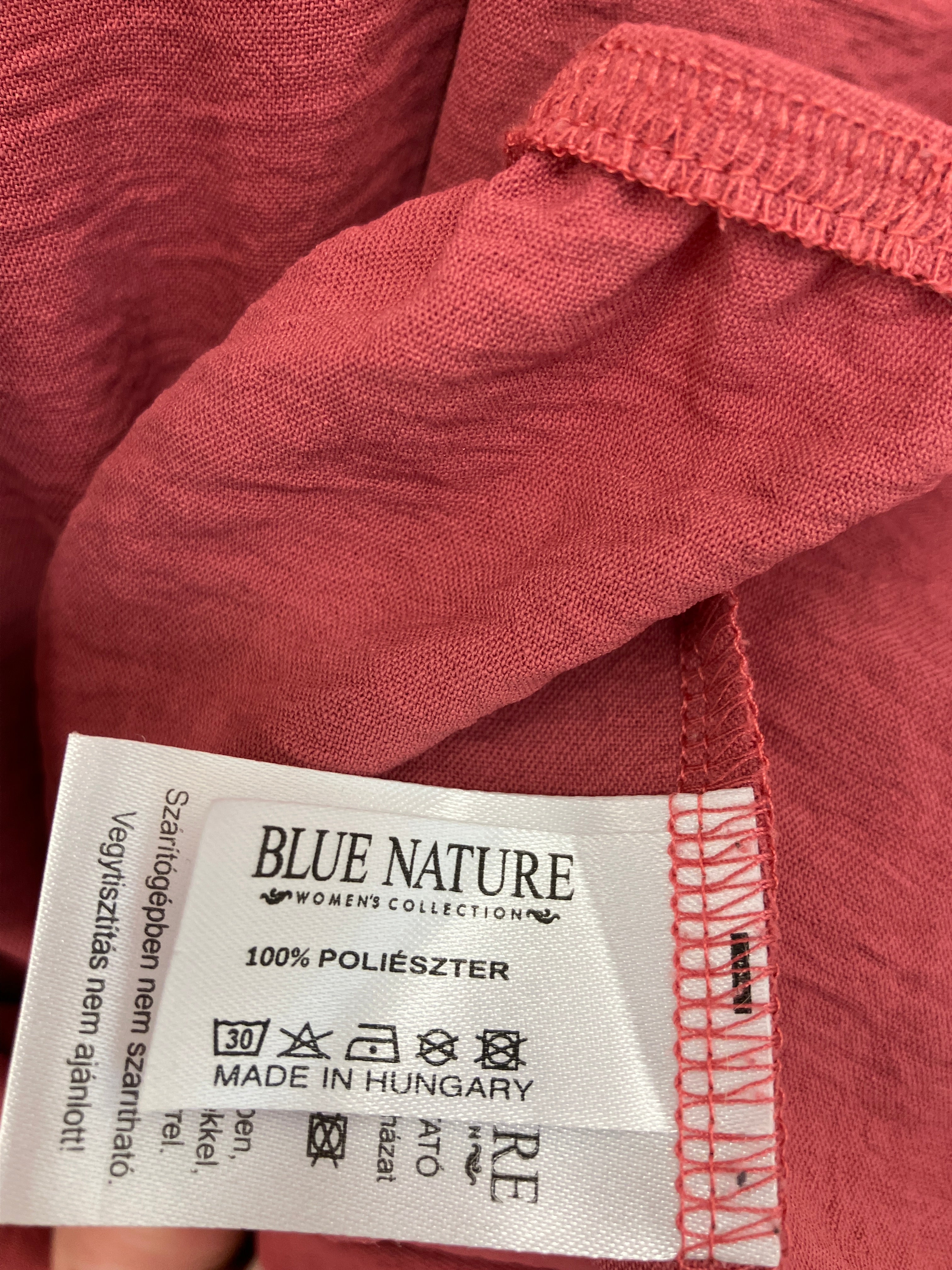 Blue Nature Bluse