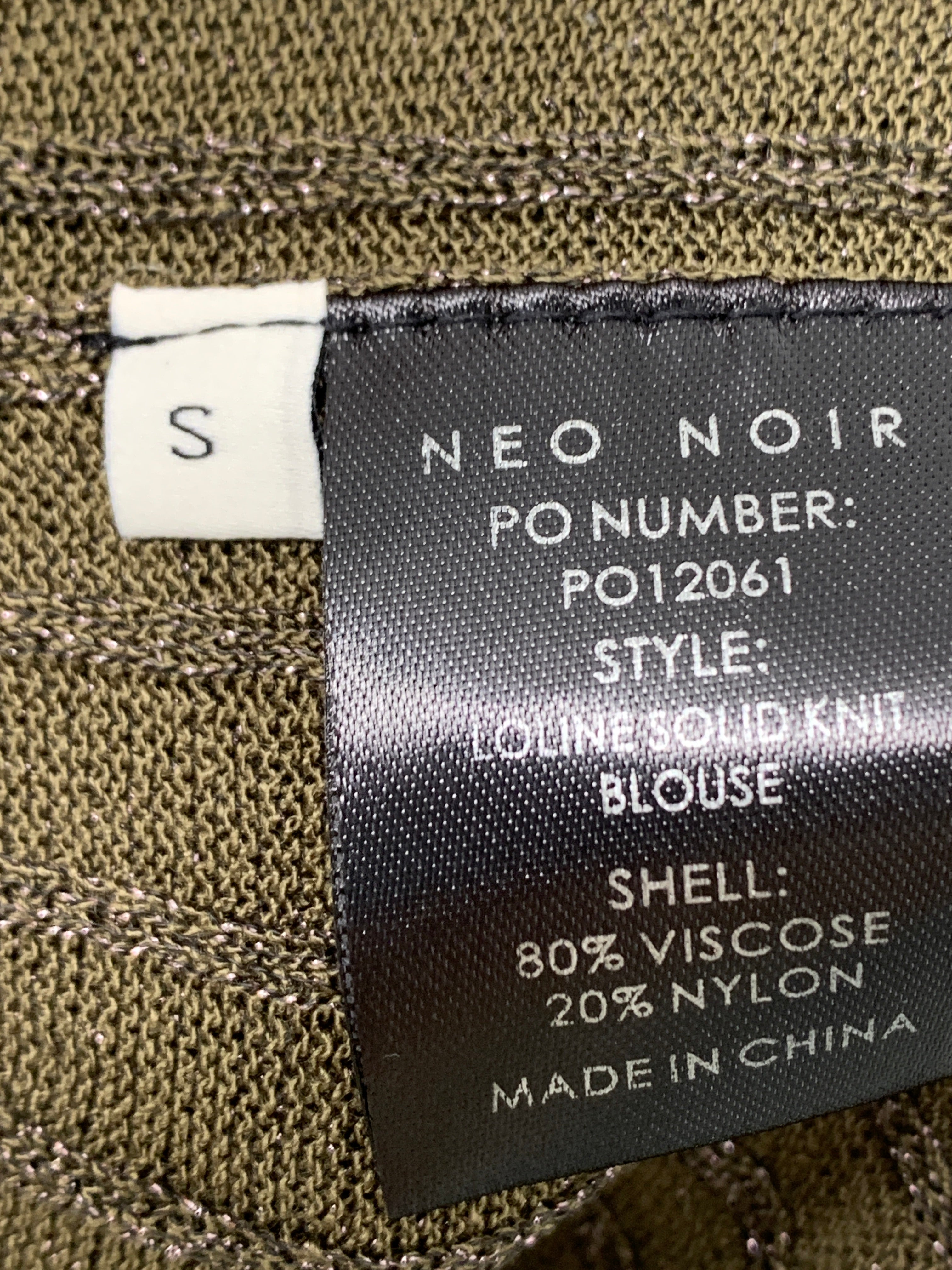 Neo Noir Bluse