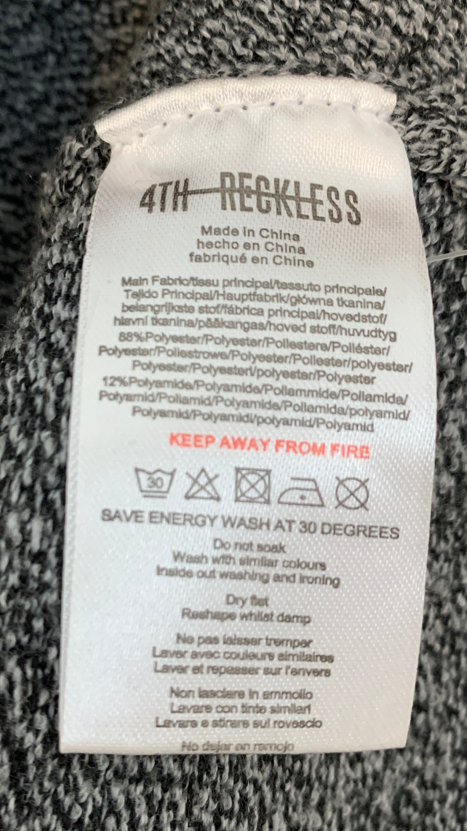 4th Reckless Cardigan