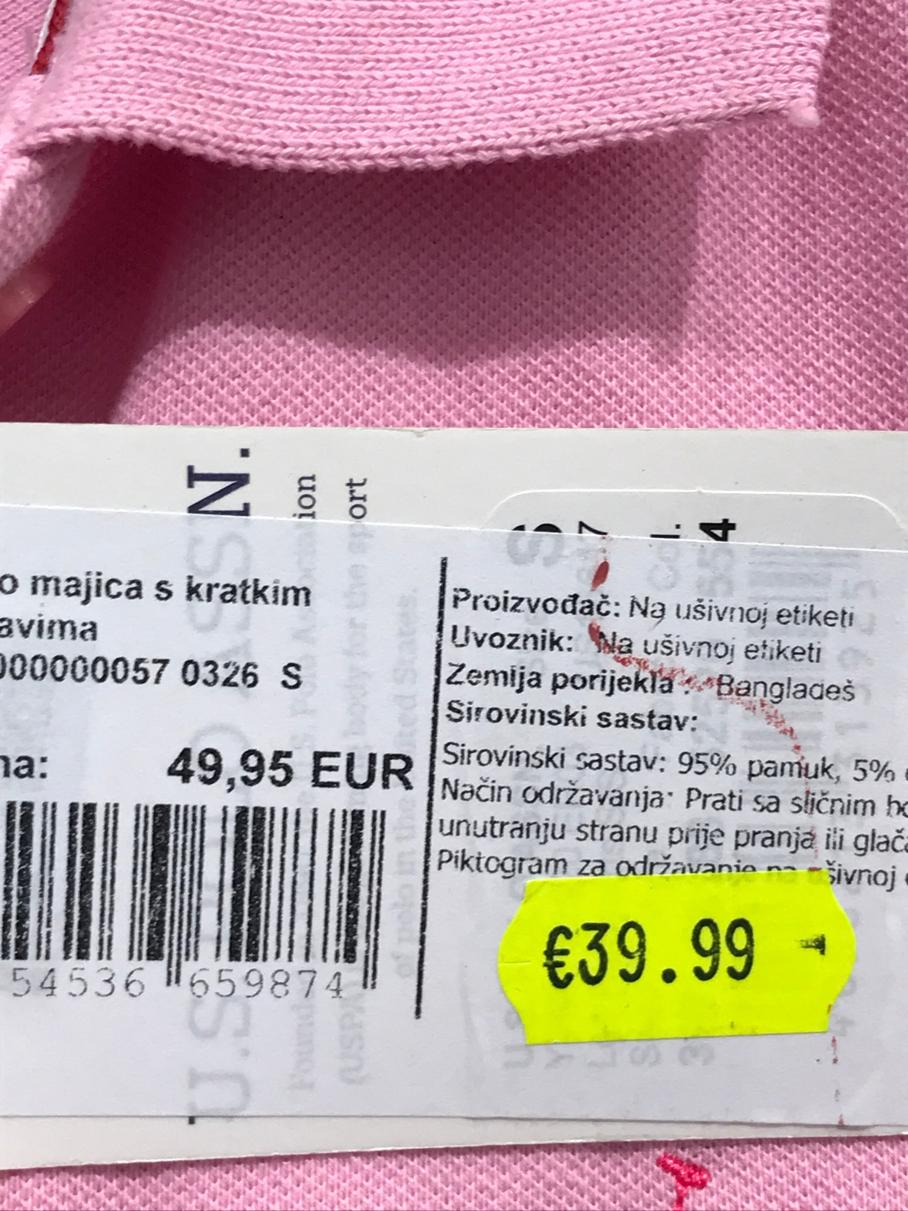 U.S Polo Assn. Polo Skjorte