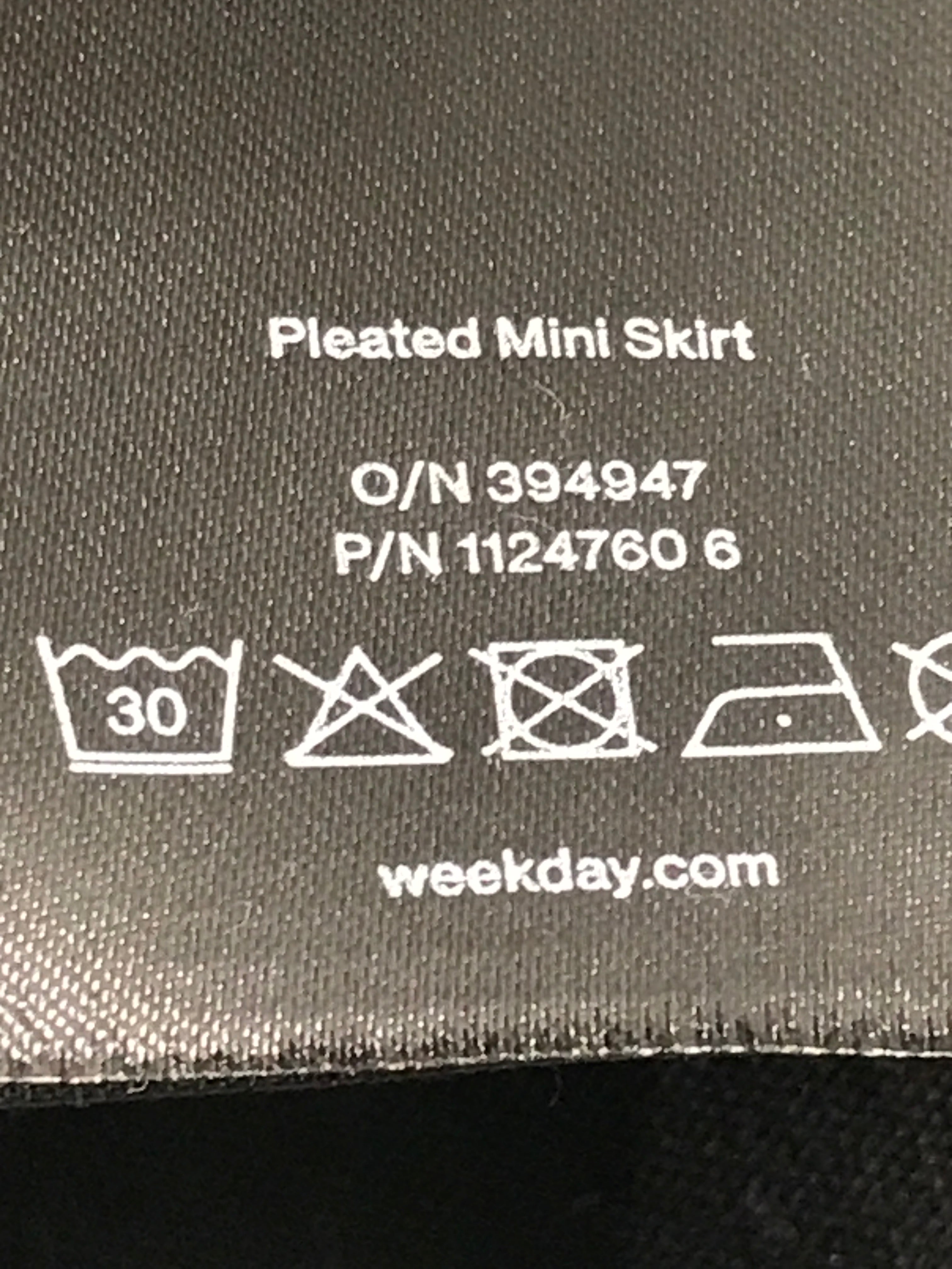 Weekday Nederdel