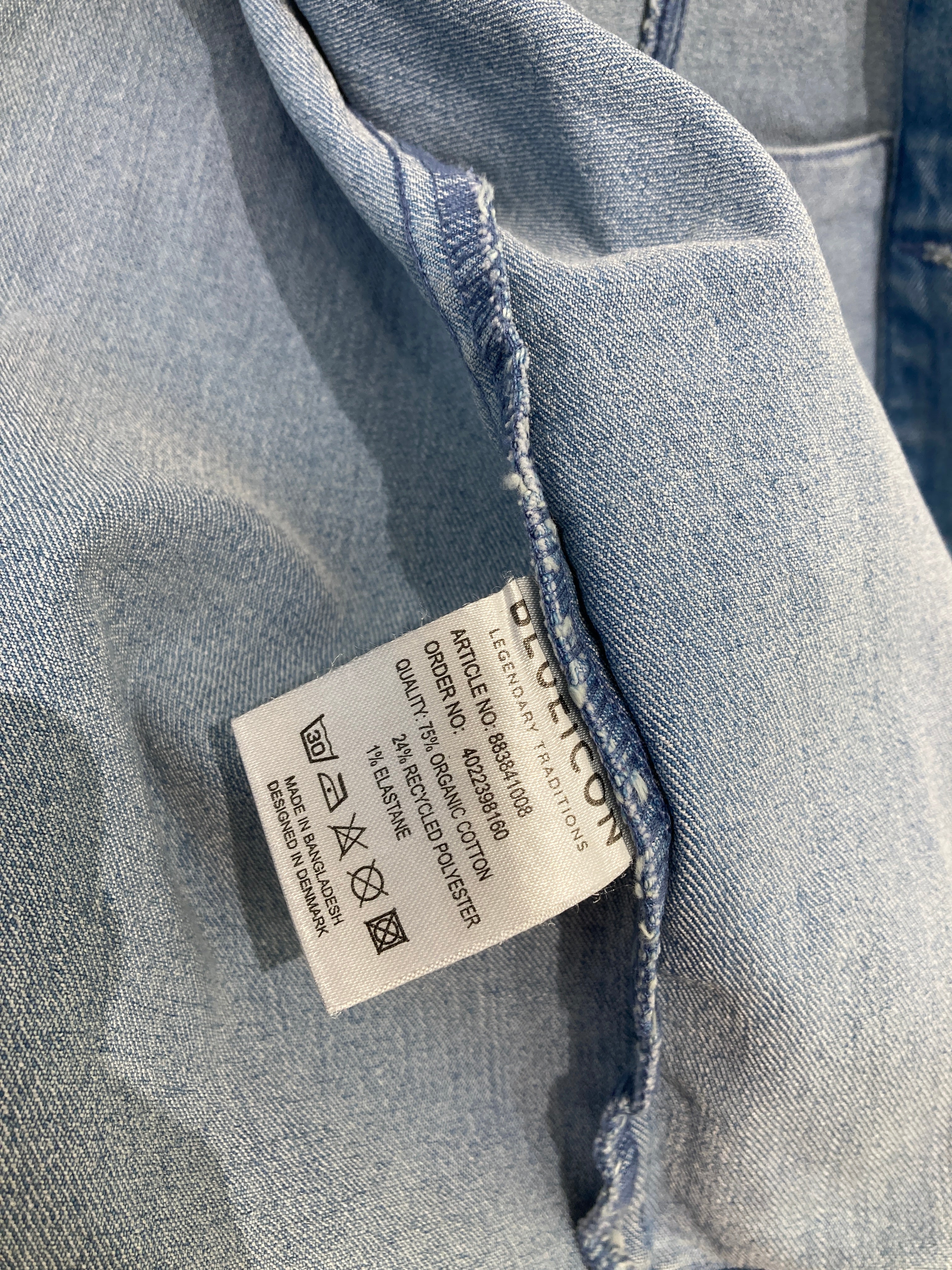 Blueicon jeans jakke