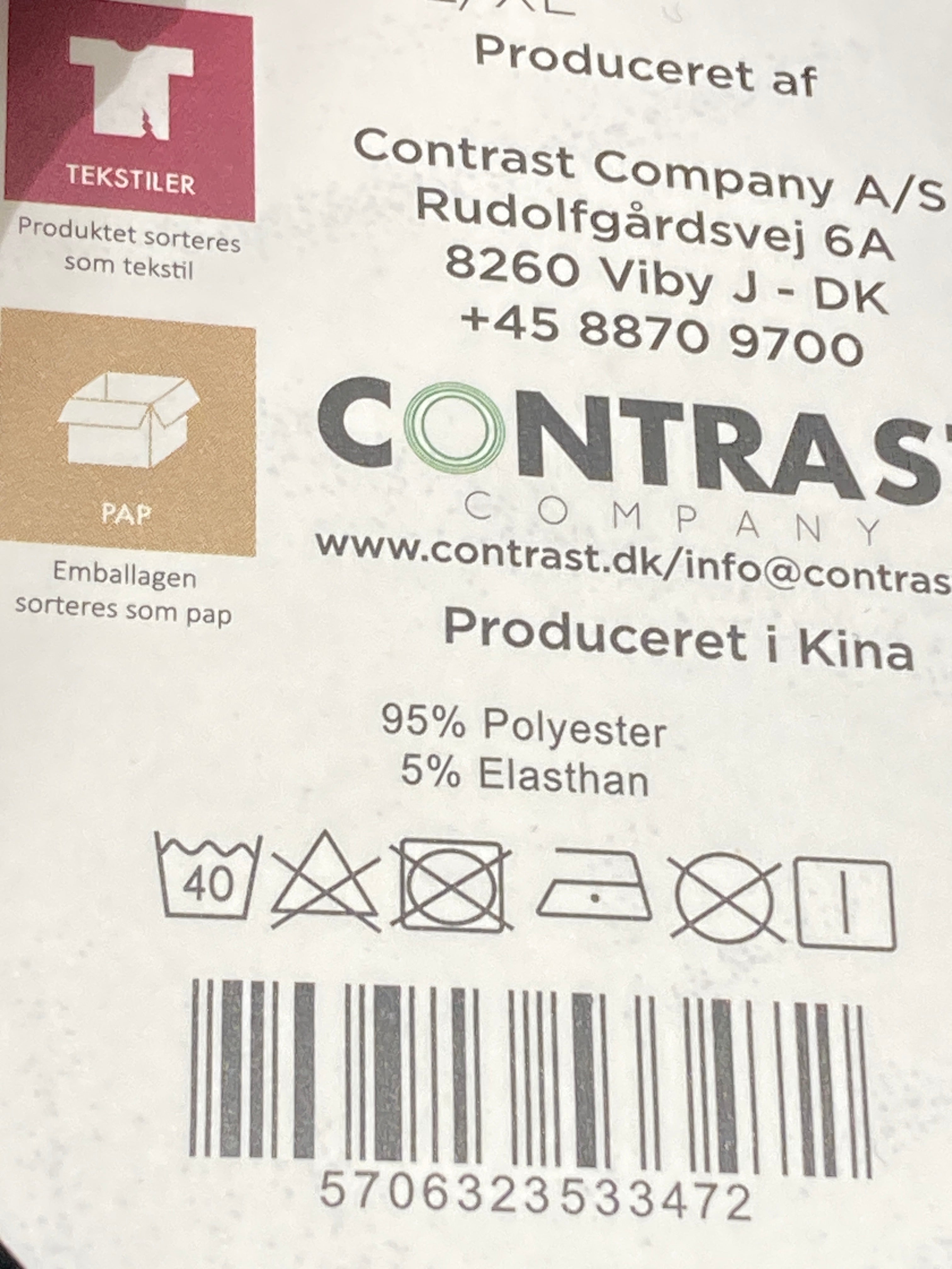 Contrast Bukser
