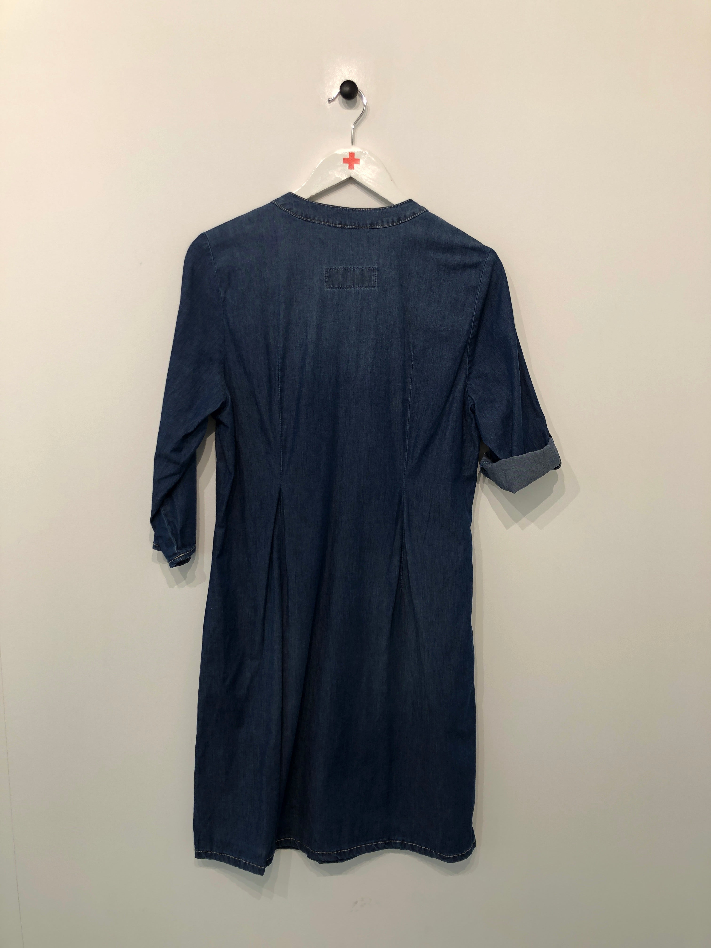 Blue Edge Kjole