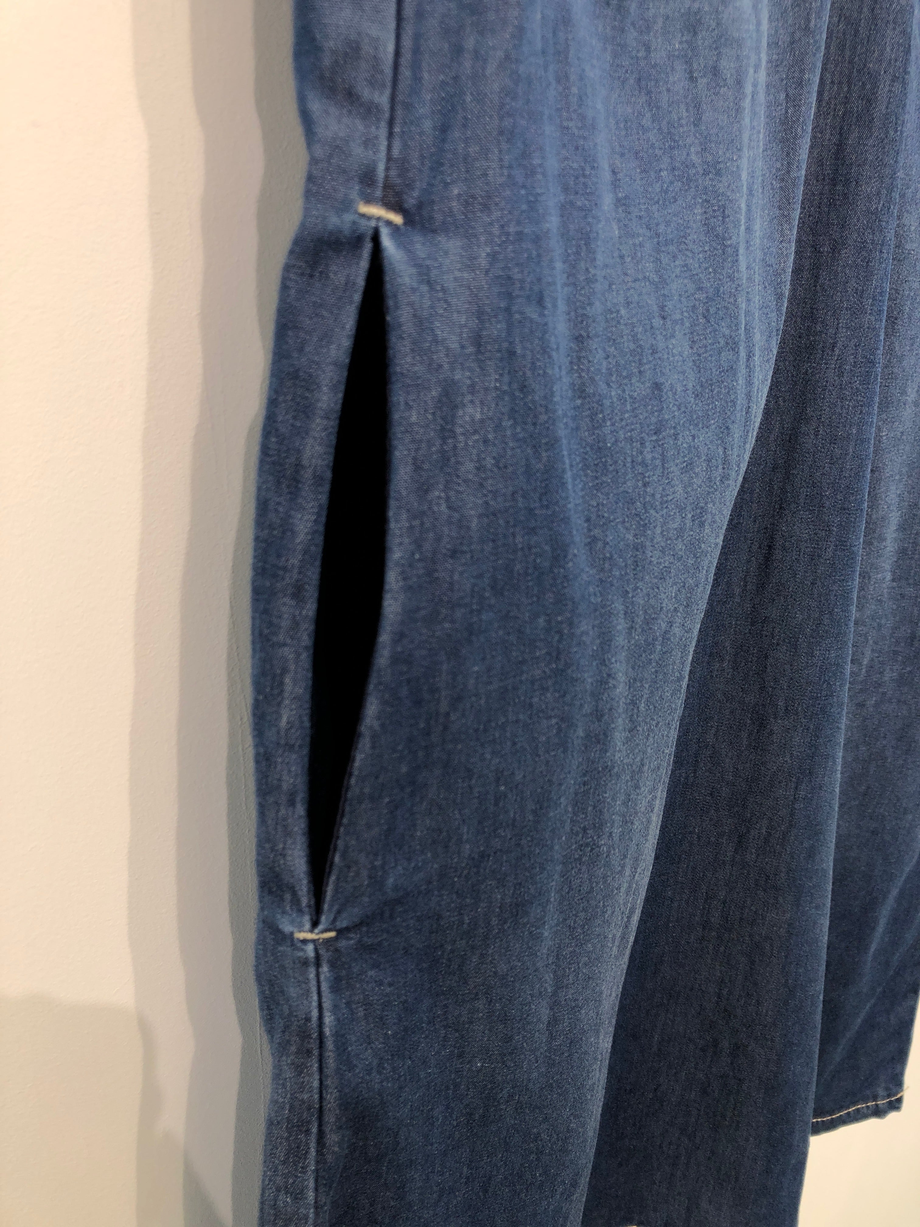 Blue Edge Kjole