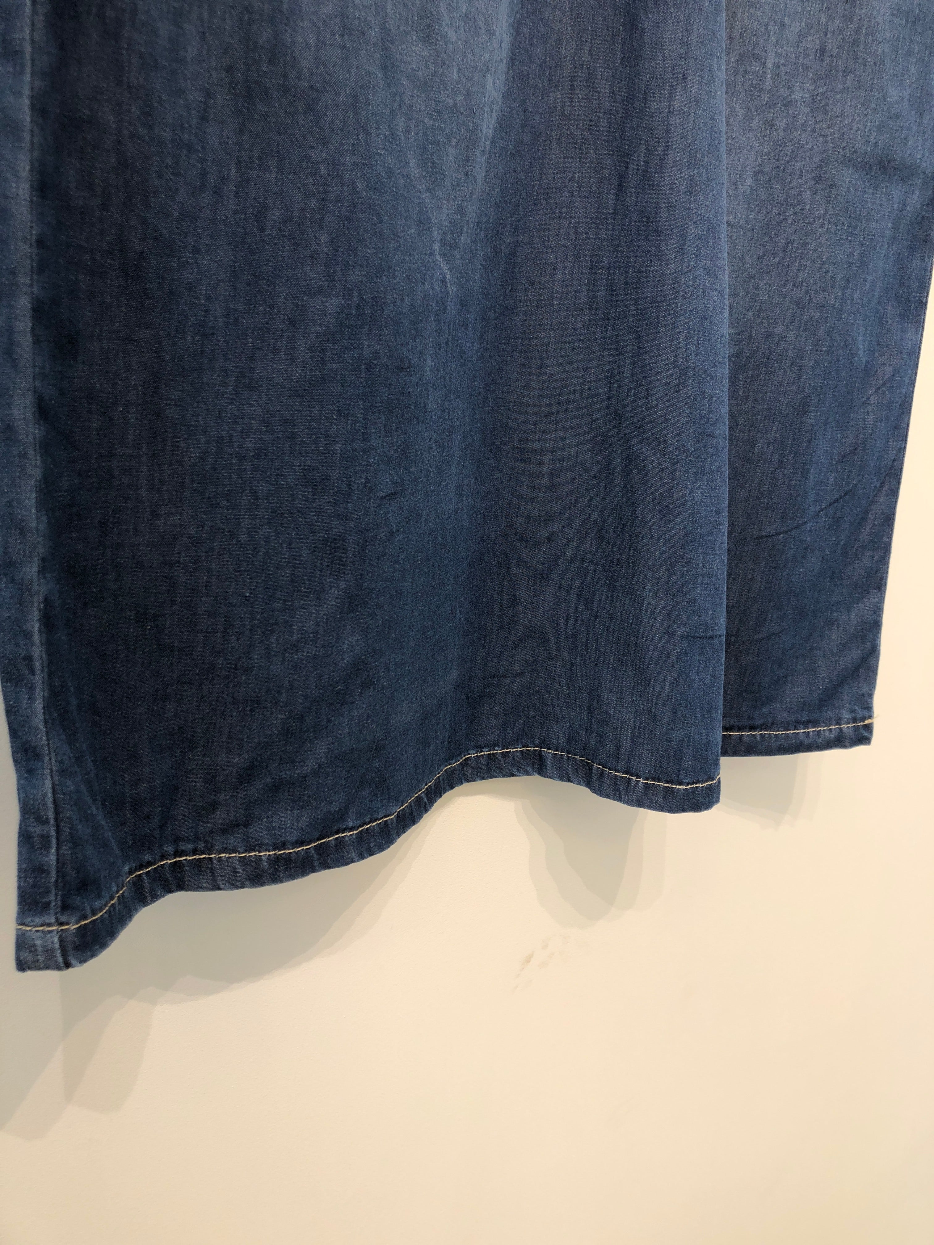 Blue Edge Kjole
