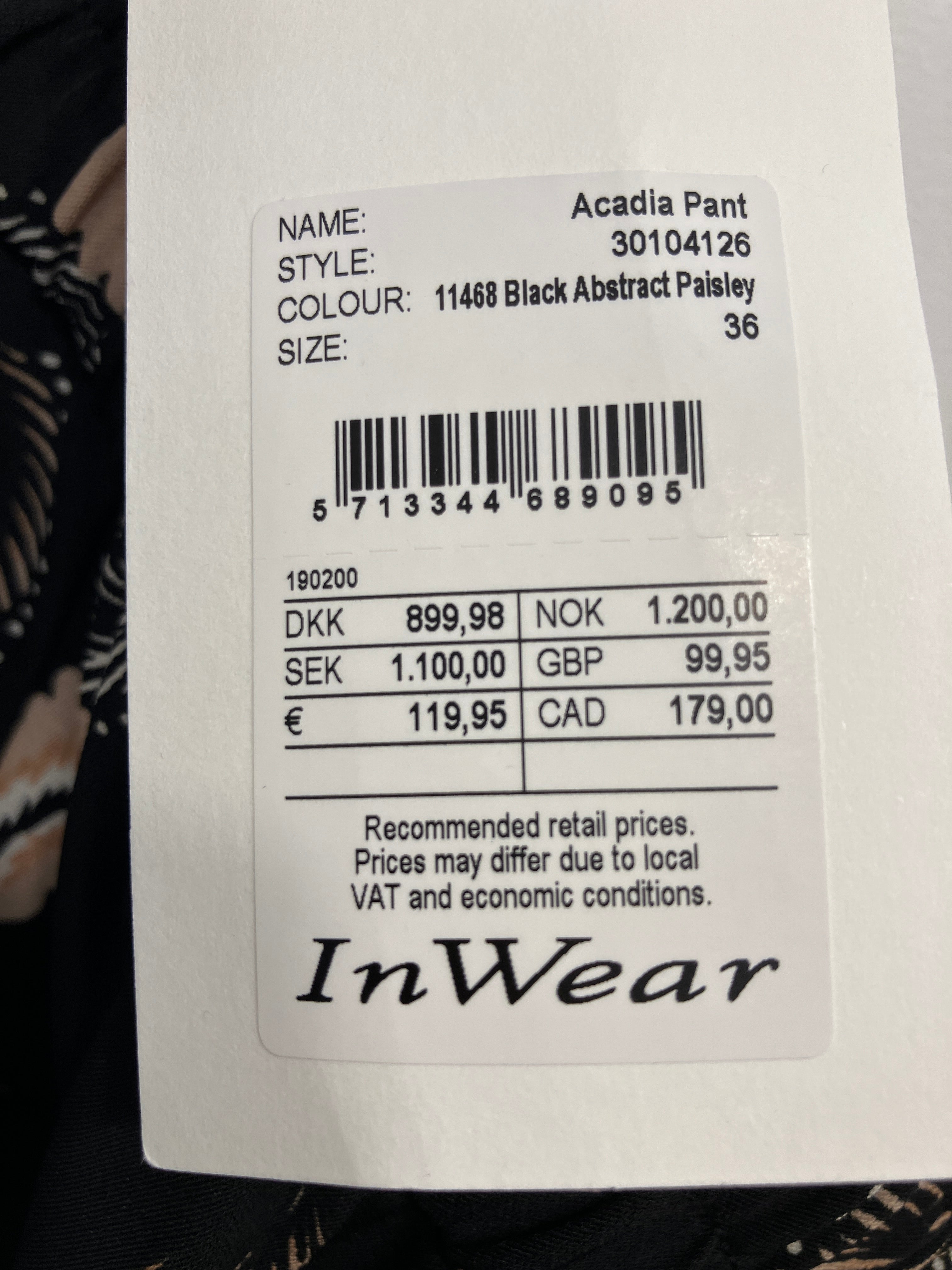 InWear Bukser