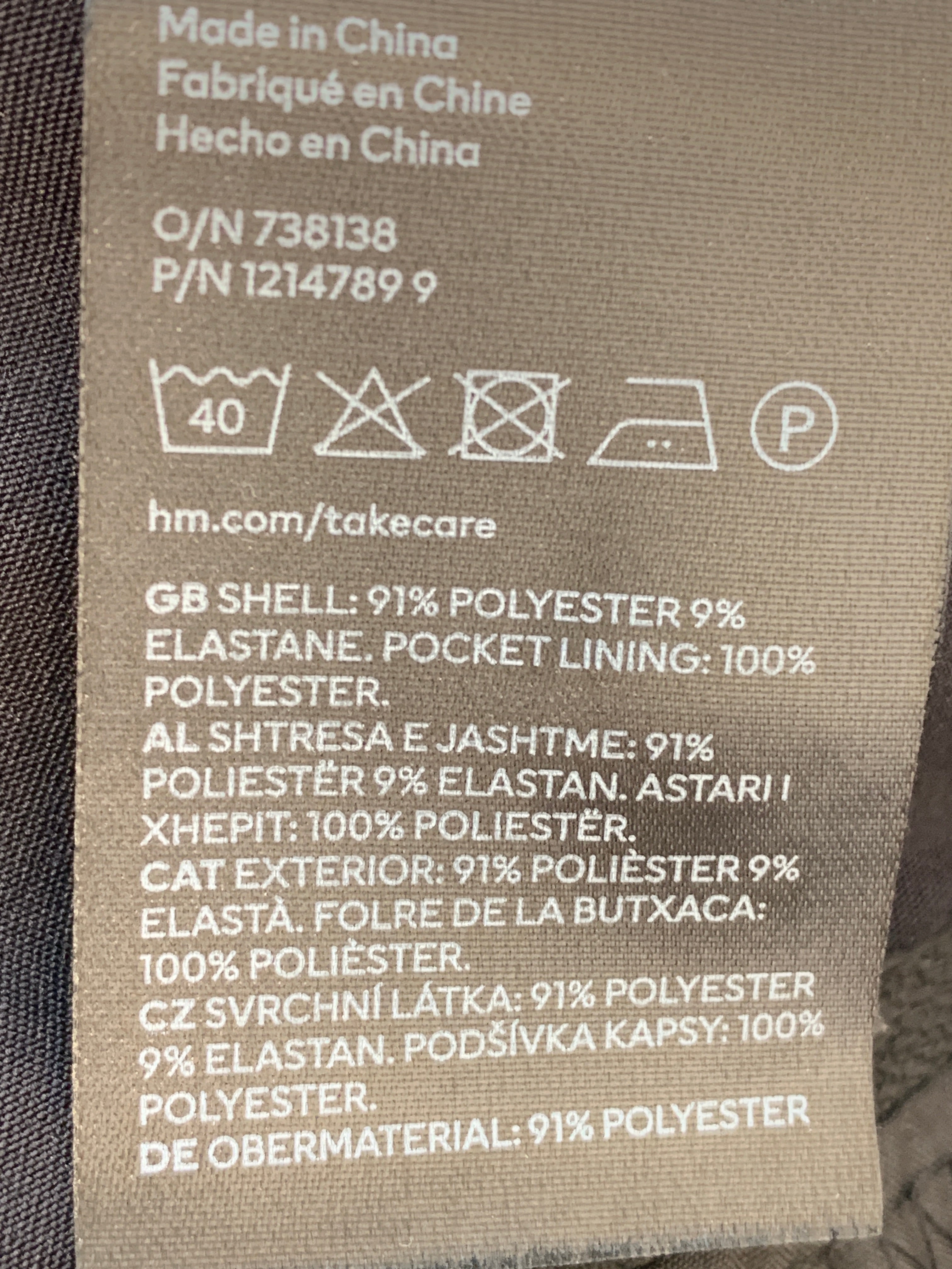 H&M Bukser