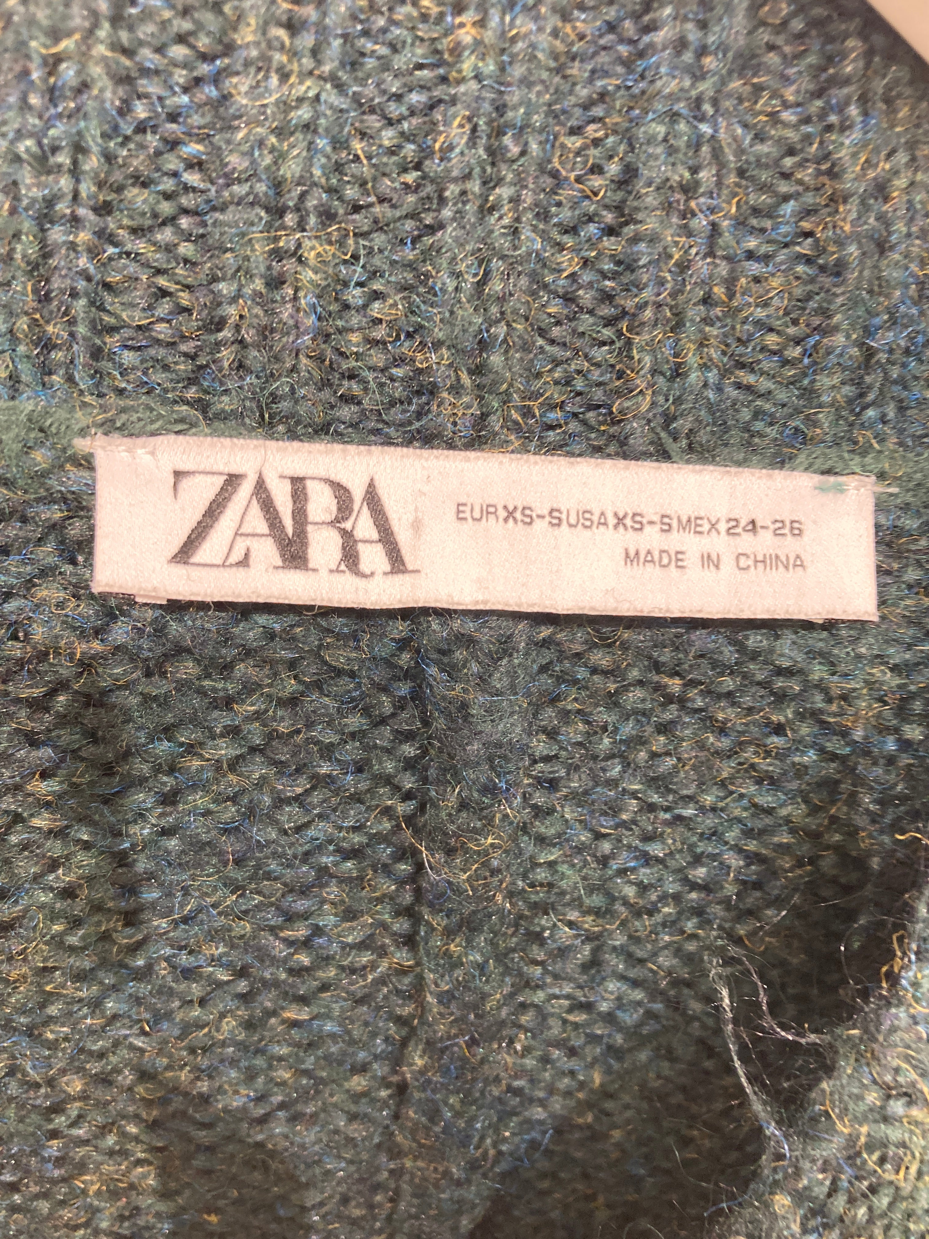 Zara Poncho