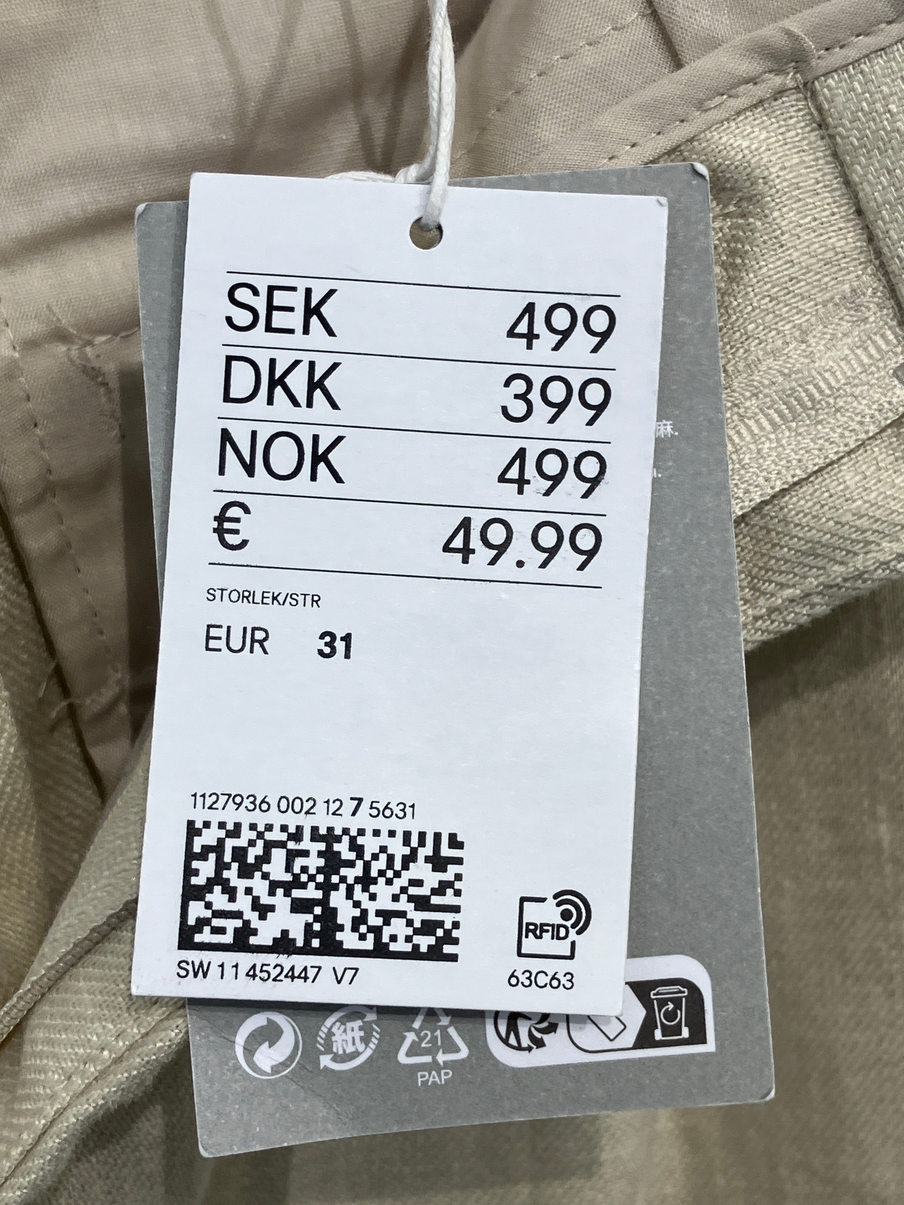 H&M Bukser