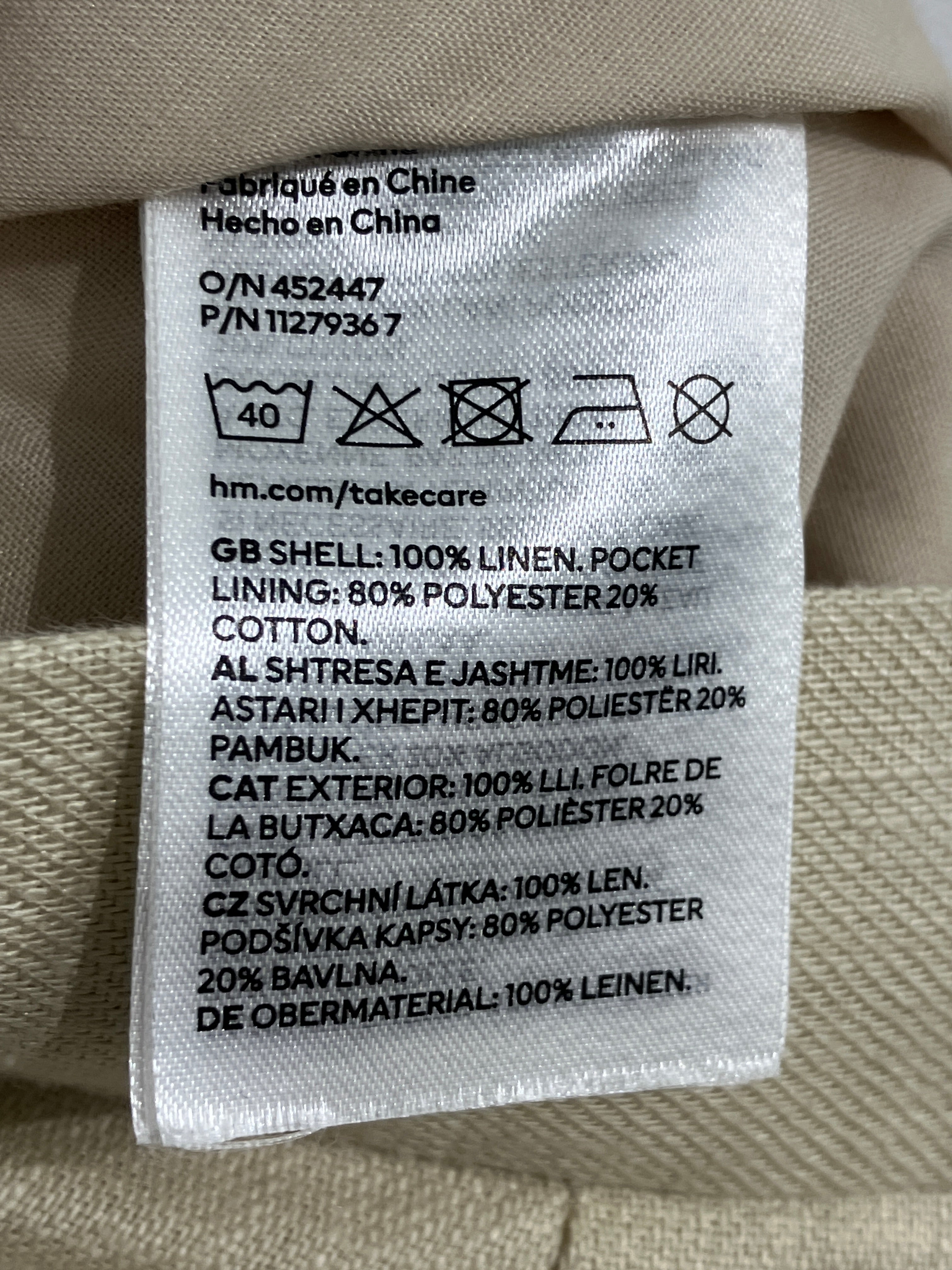 H&M Bukser