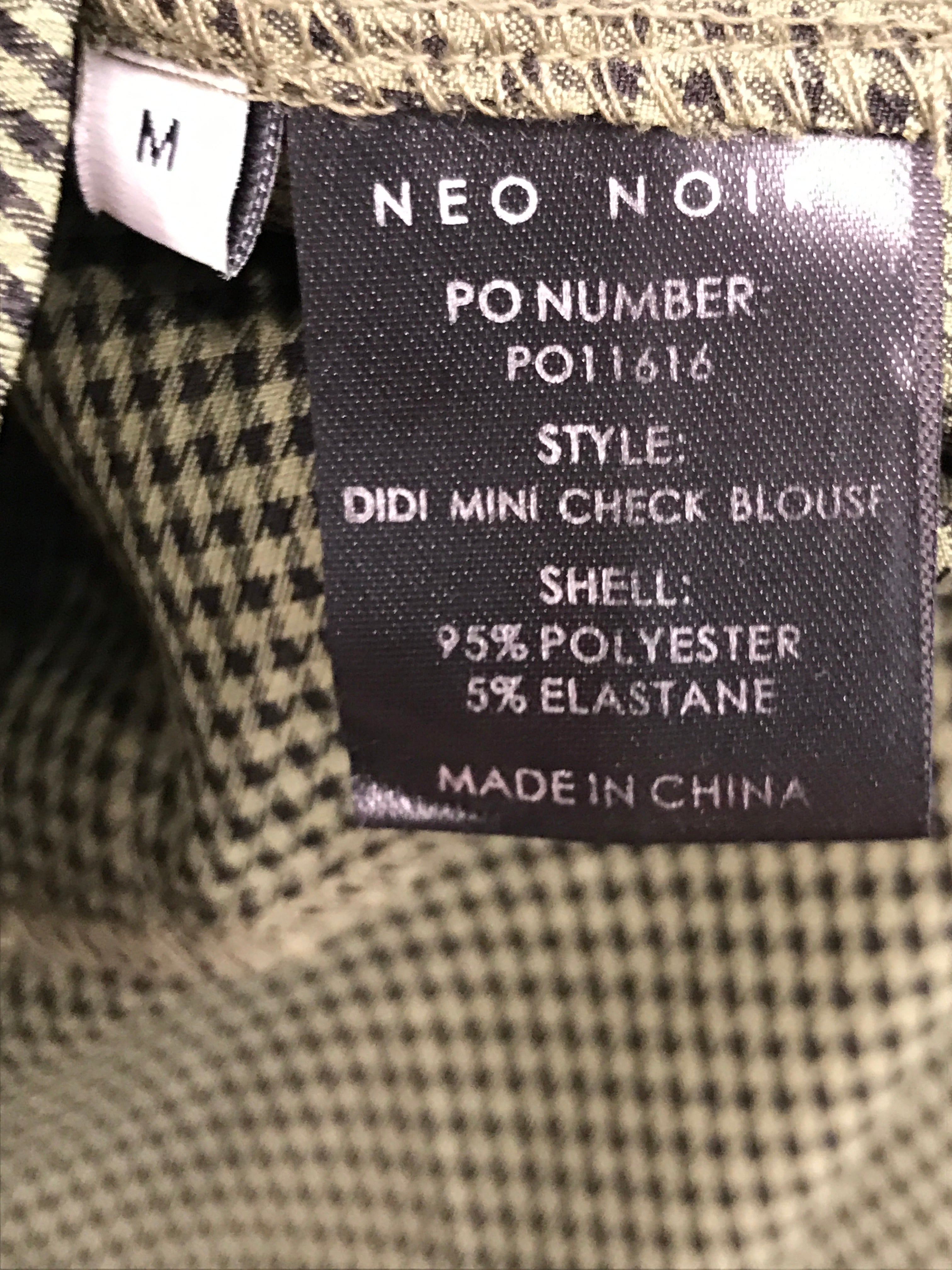 Neo Noir Bluse