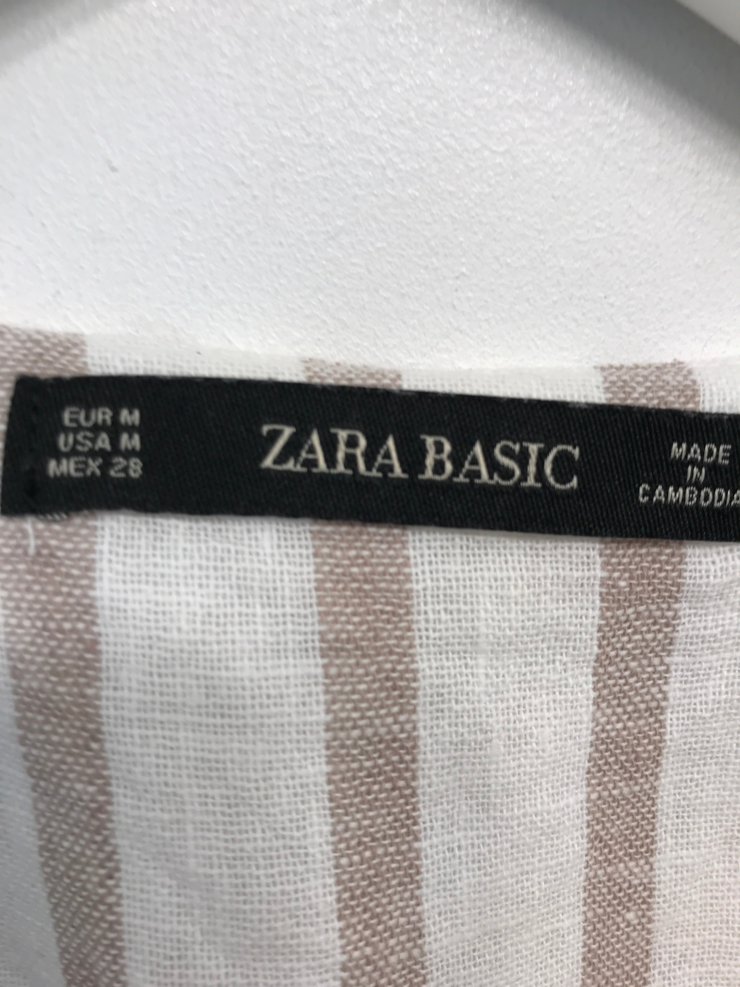 Zara Basic Ærmeløs Buse