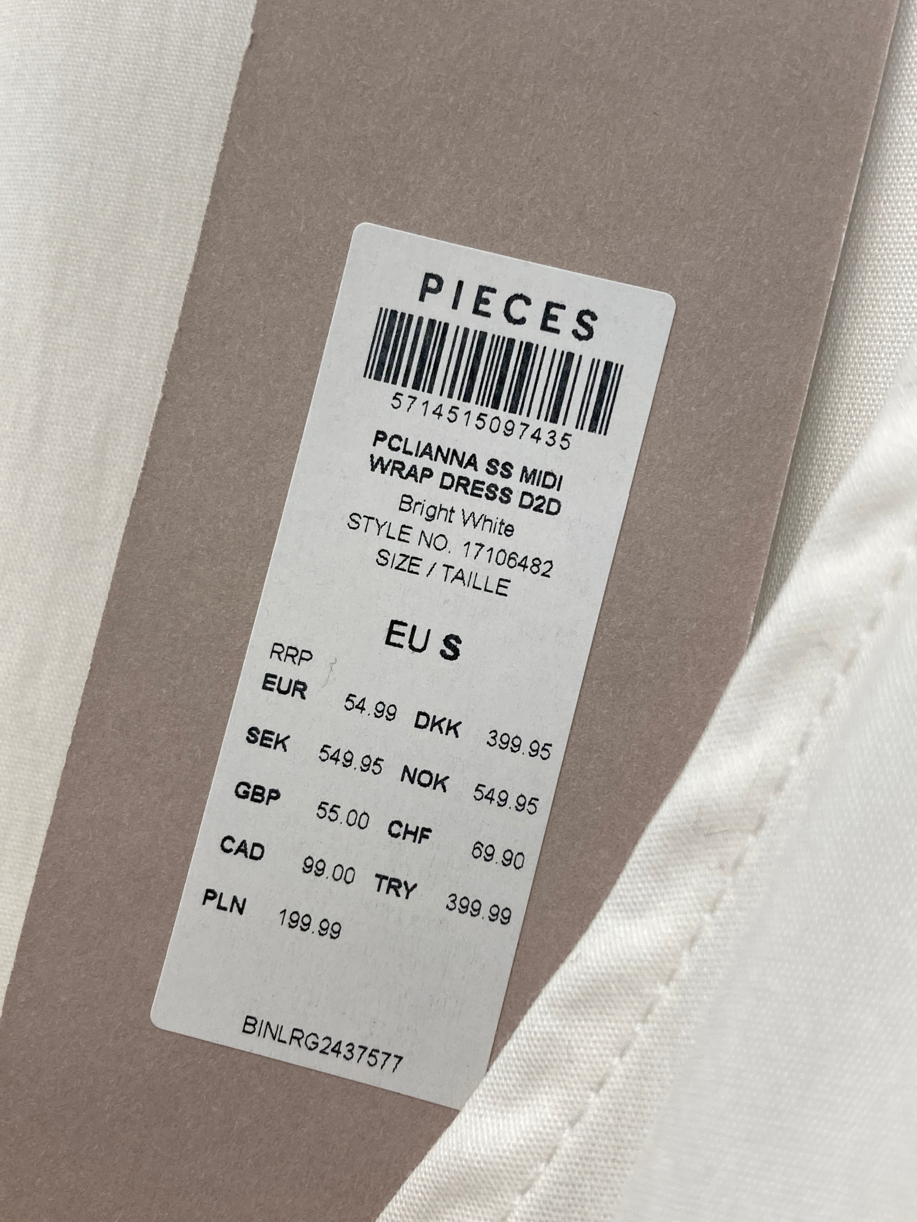 Pieces Kjole