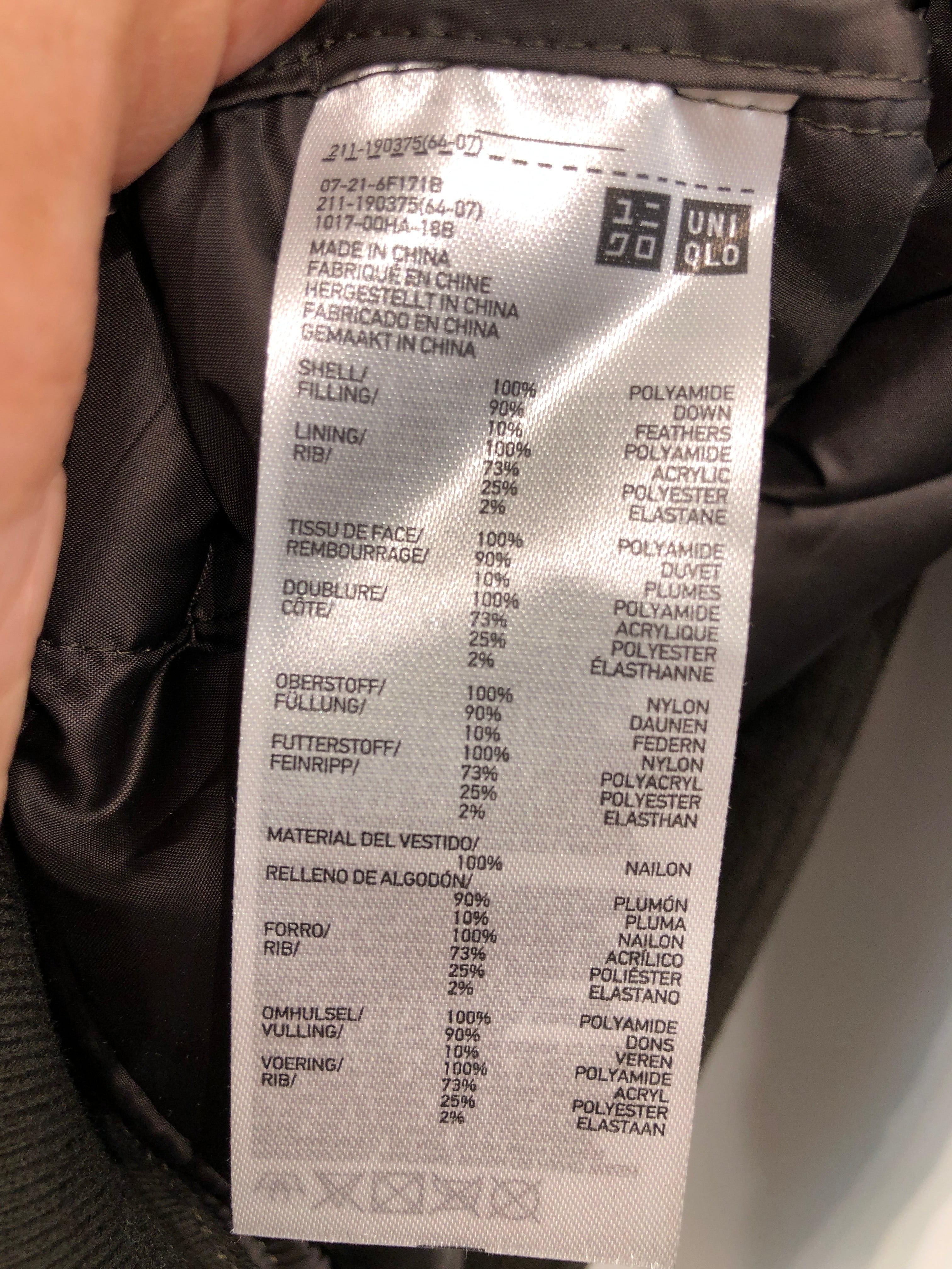 Uniqlo Jakke