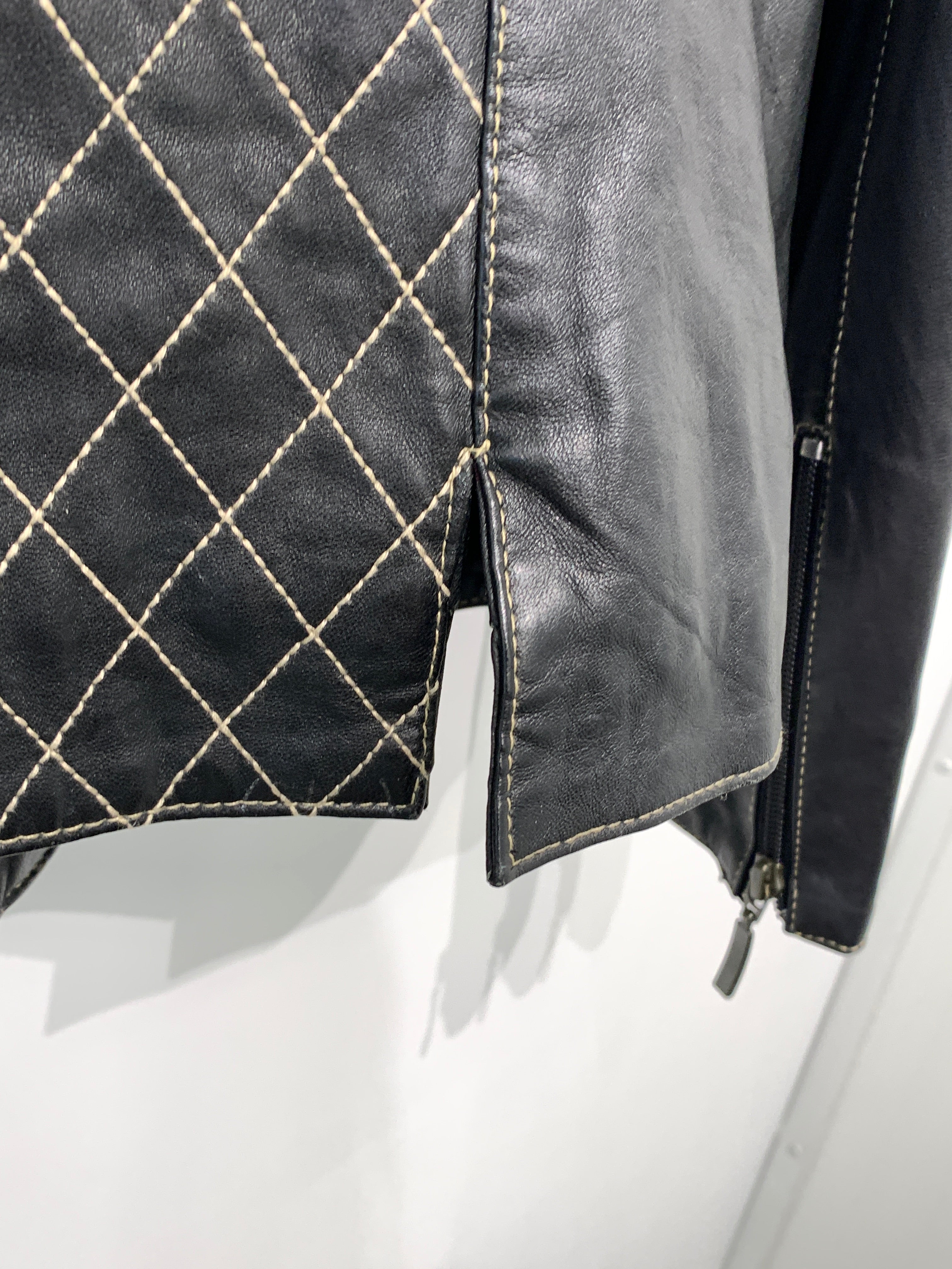 Broch Leather Jakke