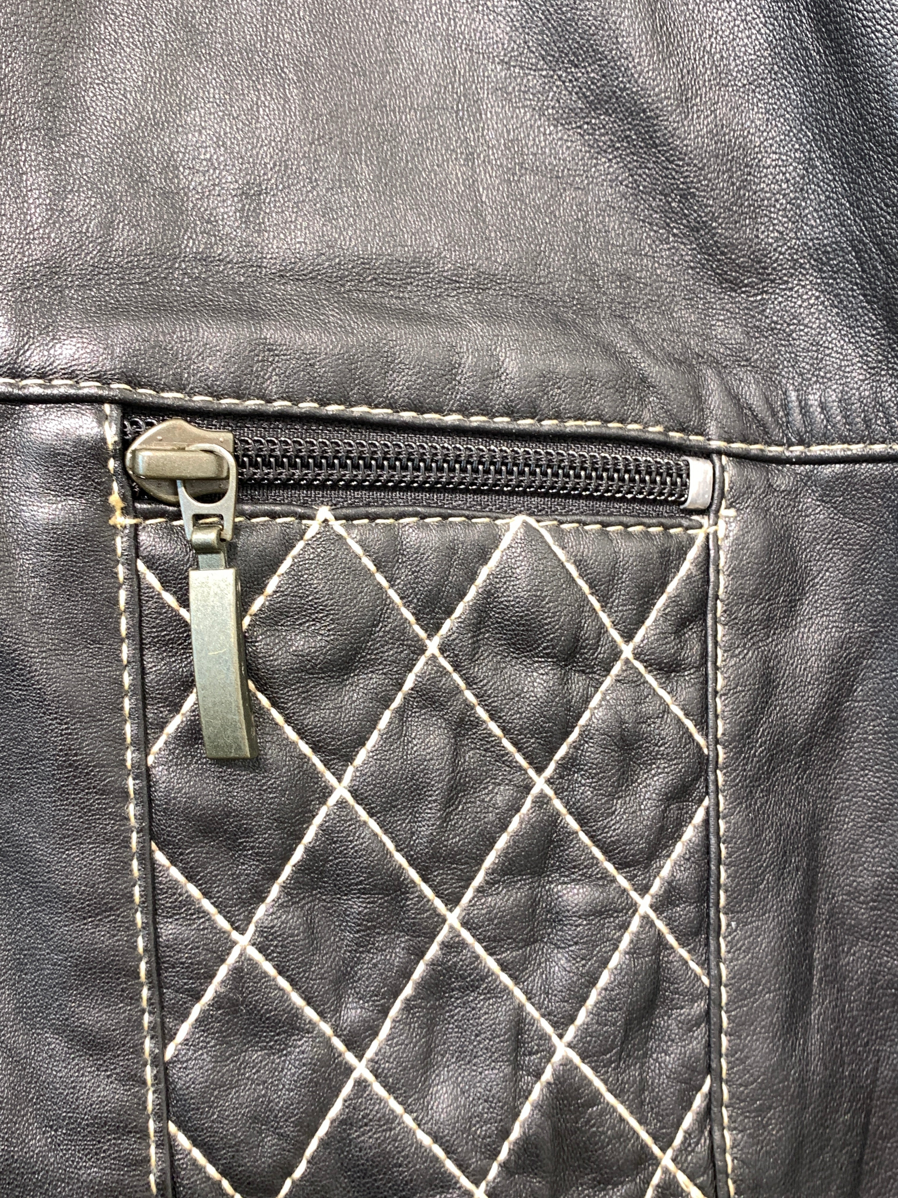 Broch Leather Jakke