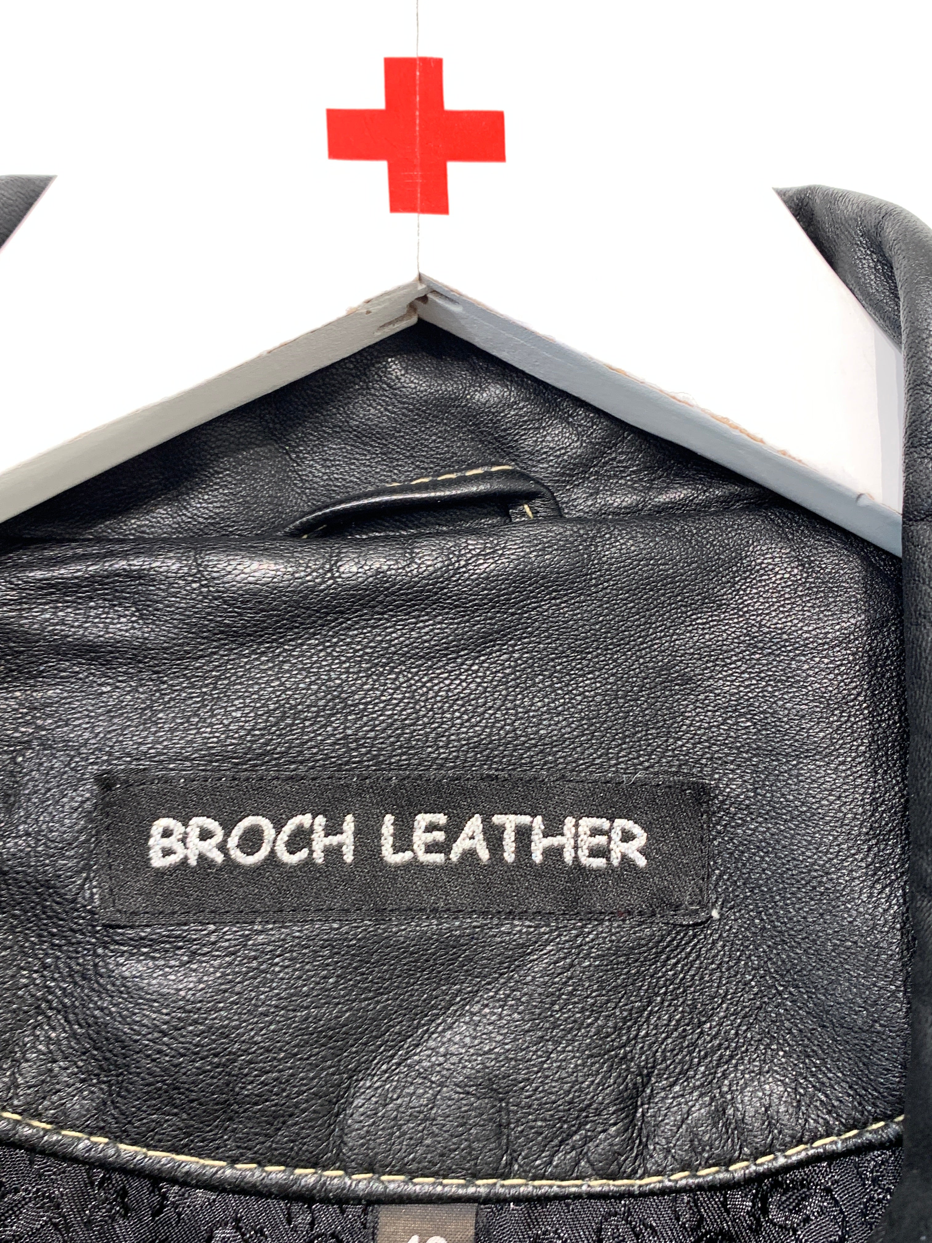 Broch Leather Jakke