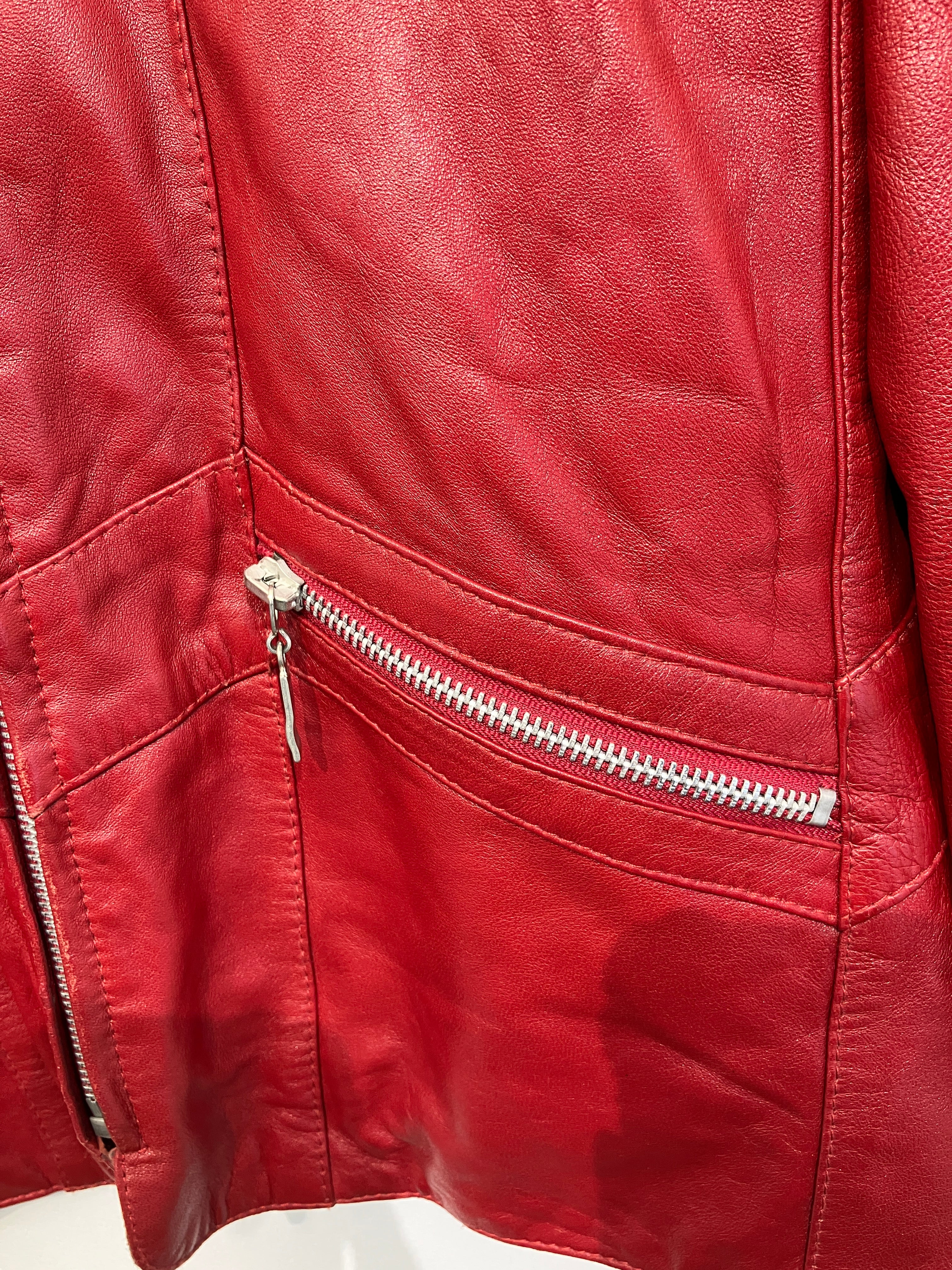 Broch Leather Jakke