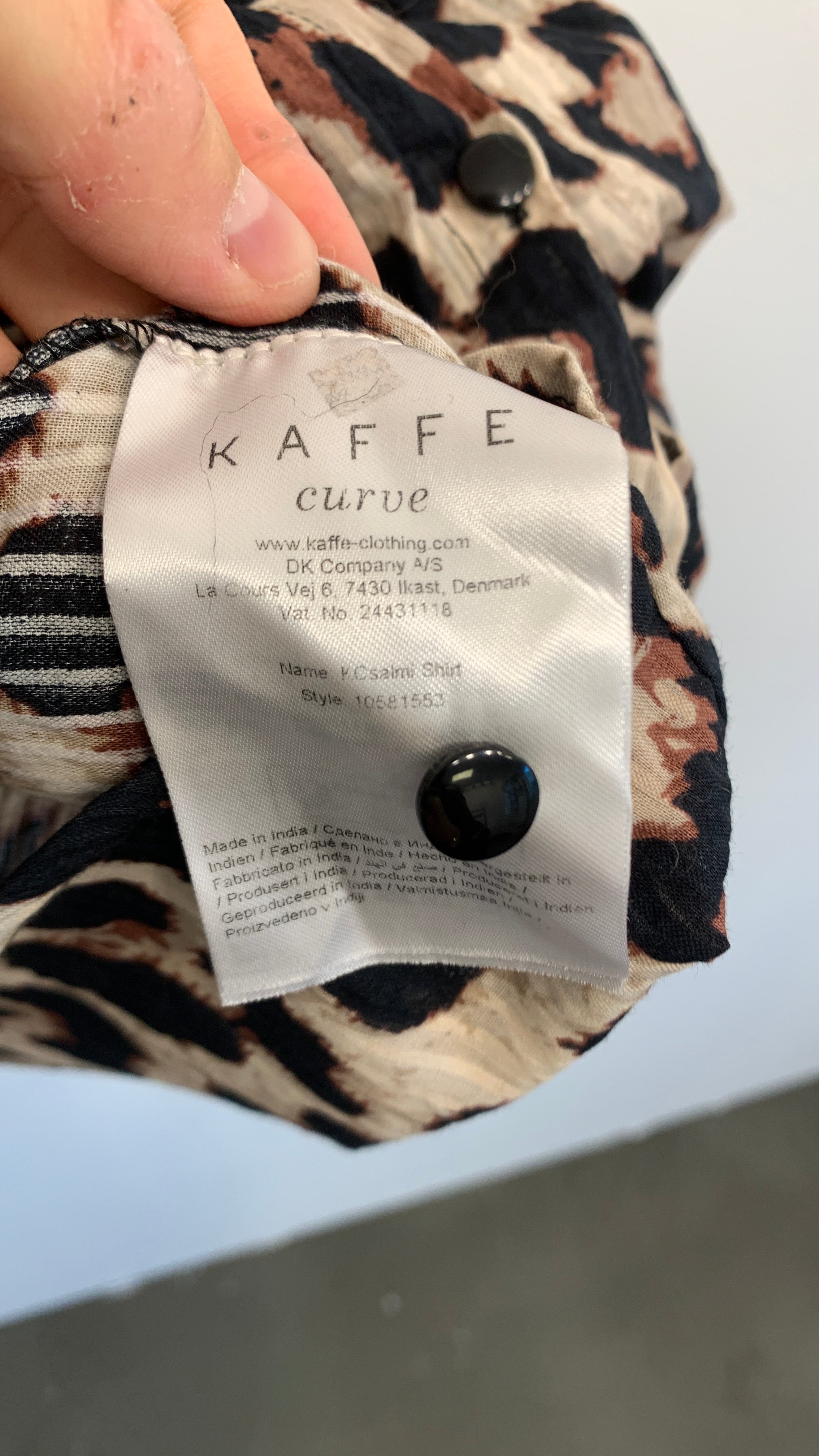 Kaffe Curve Skjorte