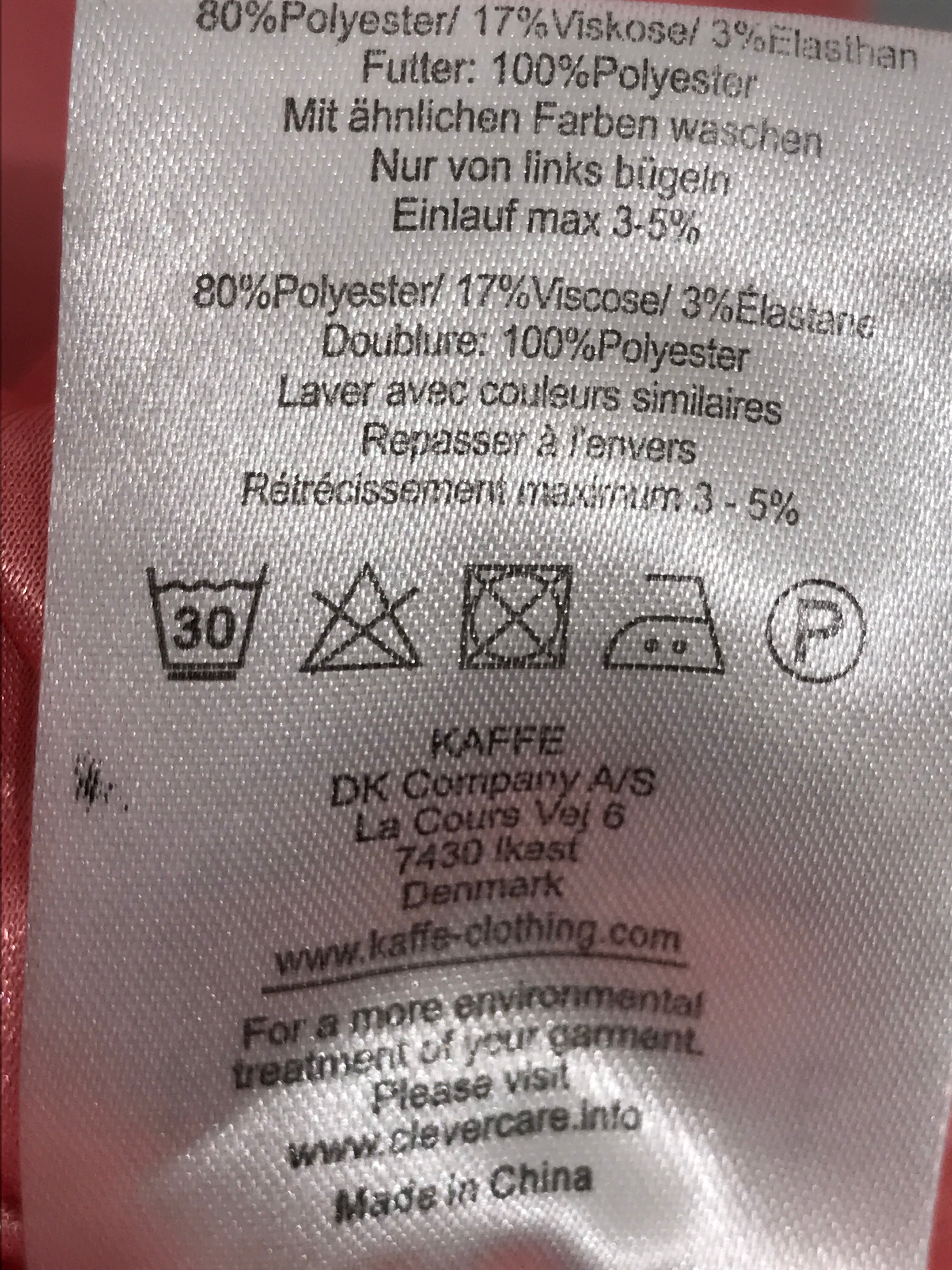 Kaffe Kjole