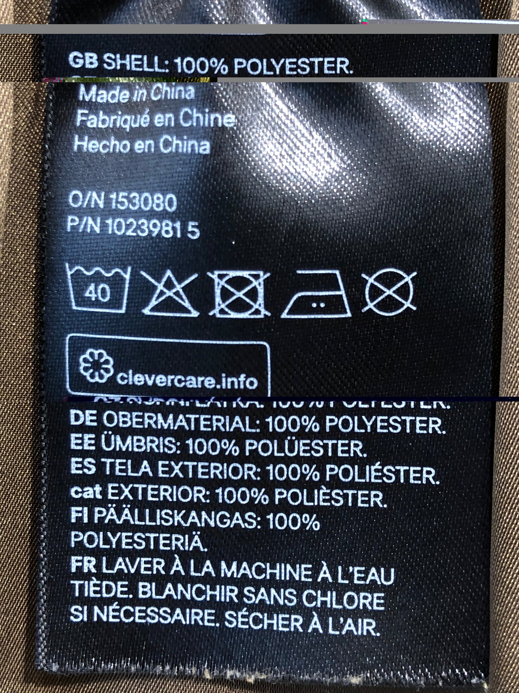 H&M Nedredel